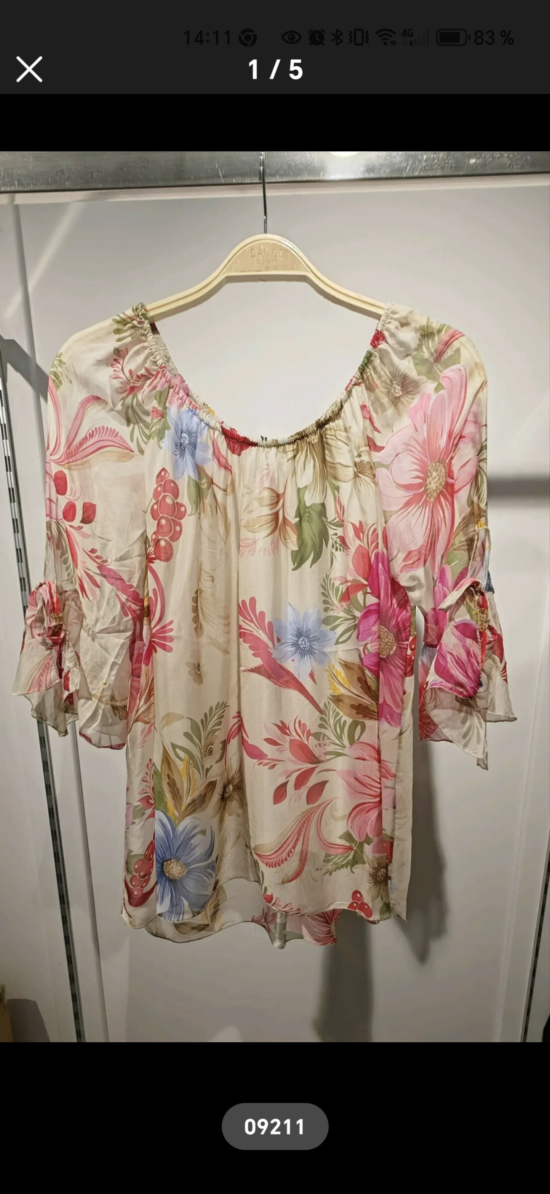 Wholesaler DAMOD - printed tunics