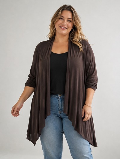 Grossiste Danny - Gilet court en maille fine Grossiste Danny - Gilet court en maille fine