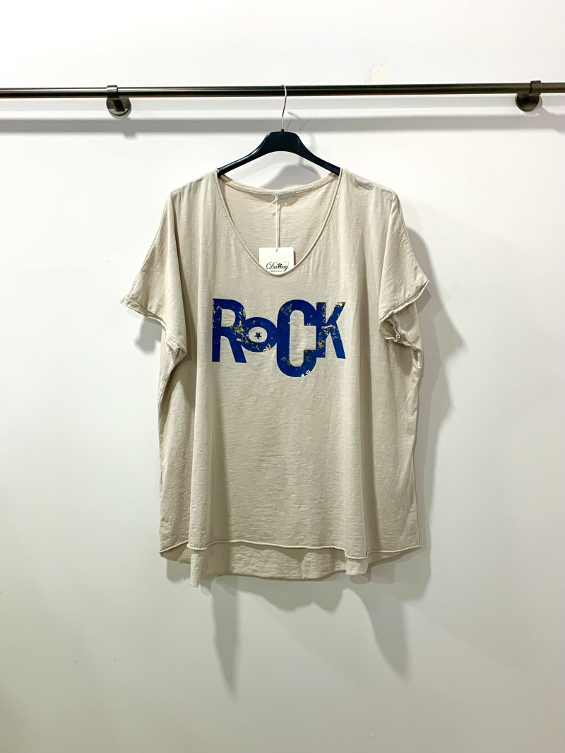 Grossista Danny - T-shirt stampata ROCK