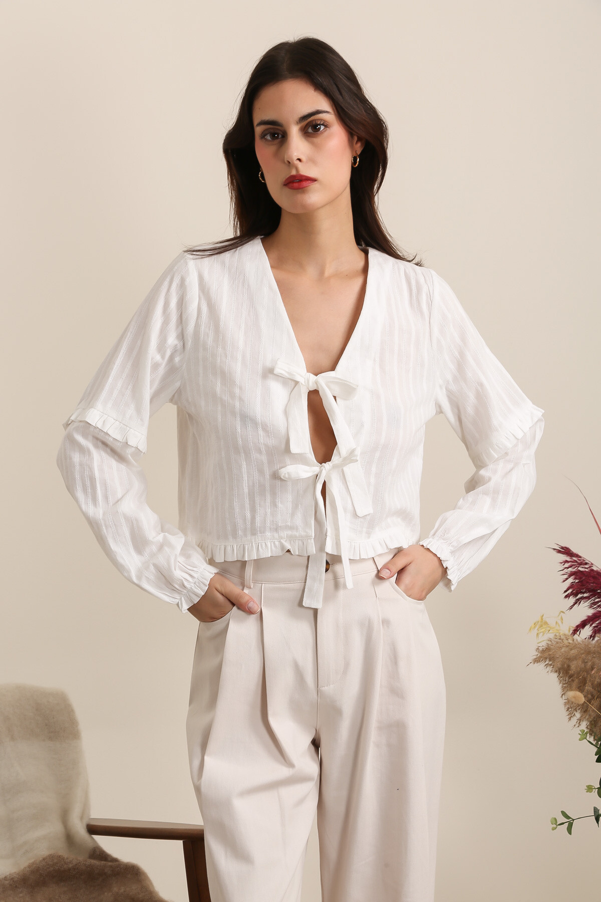 Grossista DAPHNEA - Blusa bohema