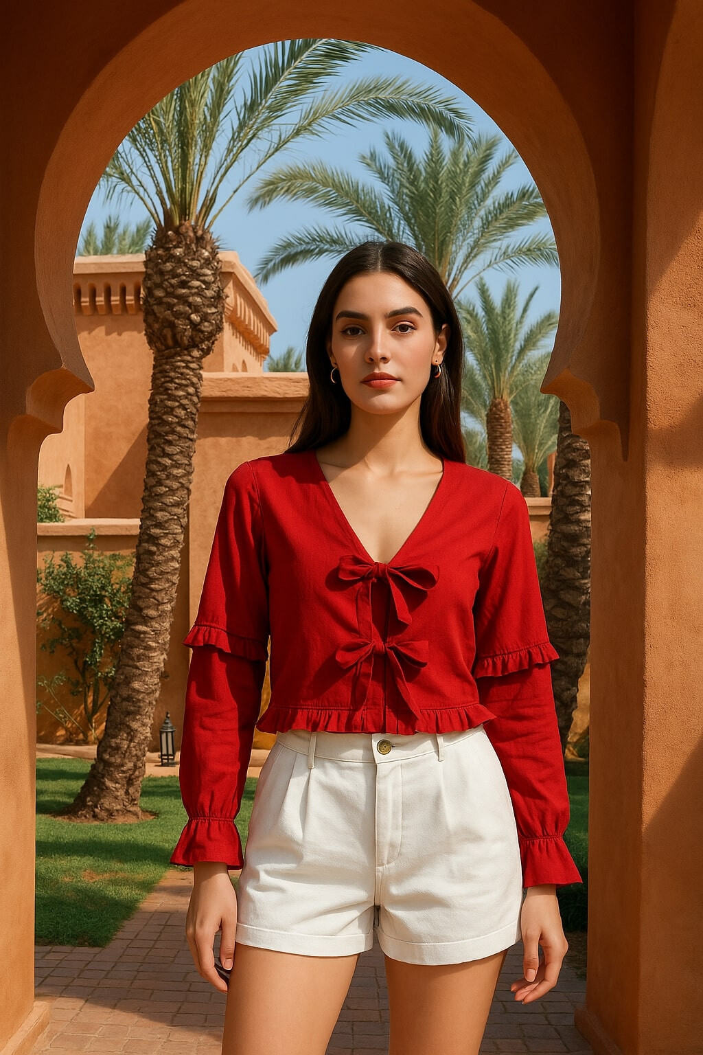 Grossiste DAPHNEA - BLOUSE BOHEME