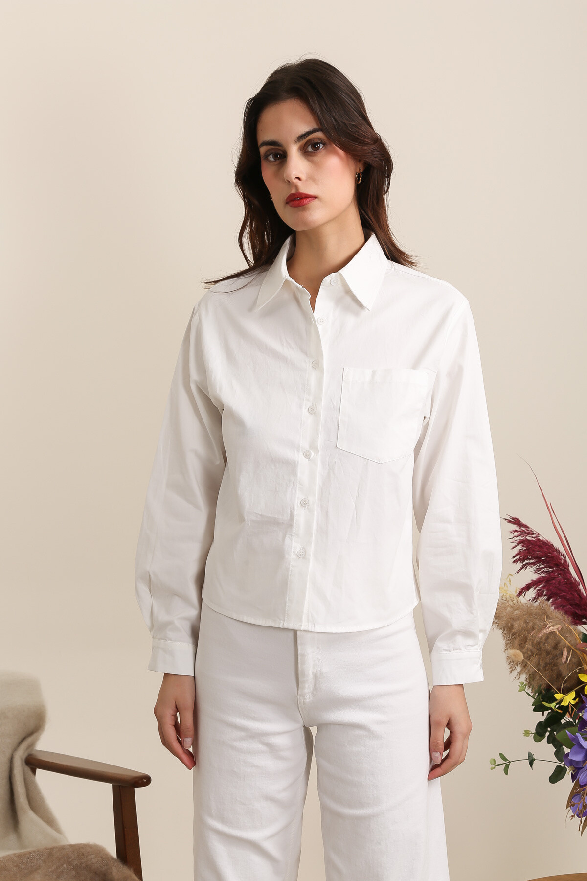 Grossista DAPHNEA - Camicia aperta