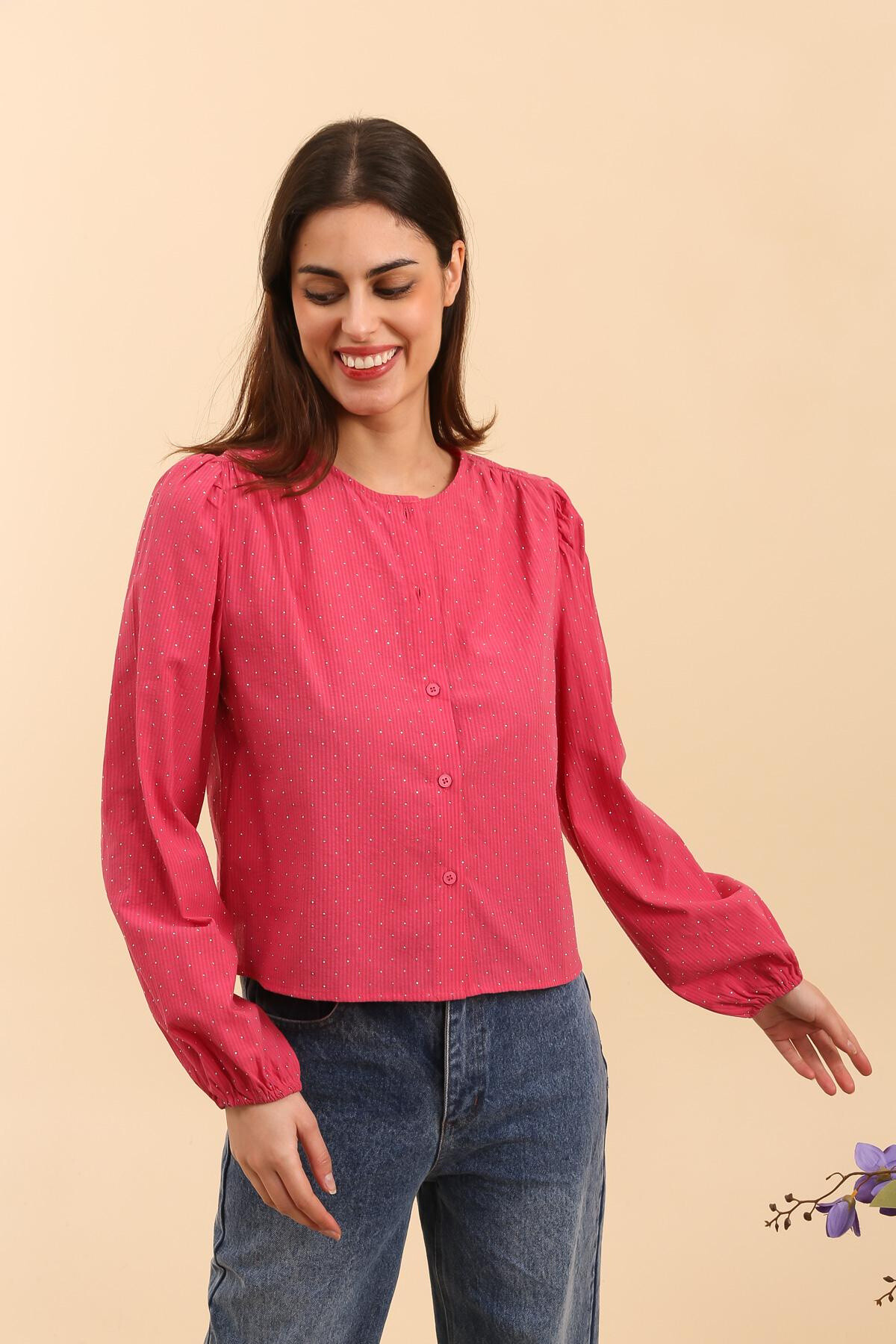 Grossista DAPHNEA - Camicia a strisce