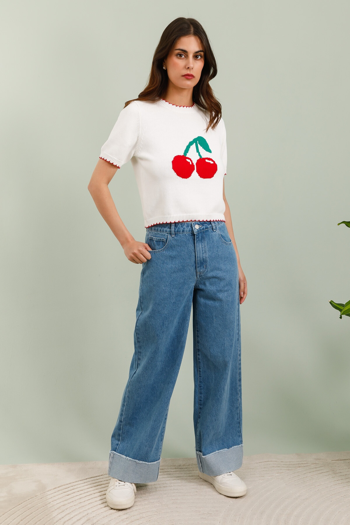 Wholesaler DAPHNEA - Jeans low backfits