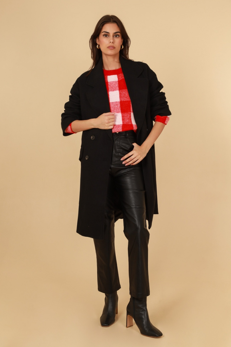 Grossista DAPHNEA - CAPPOTTO IN LANA