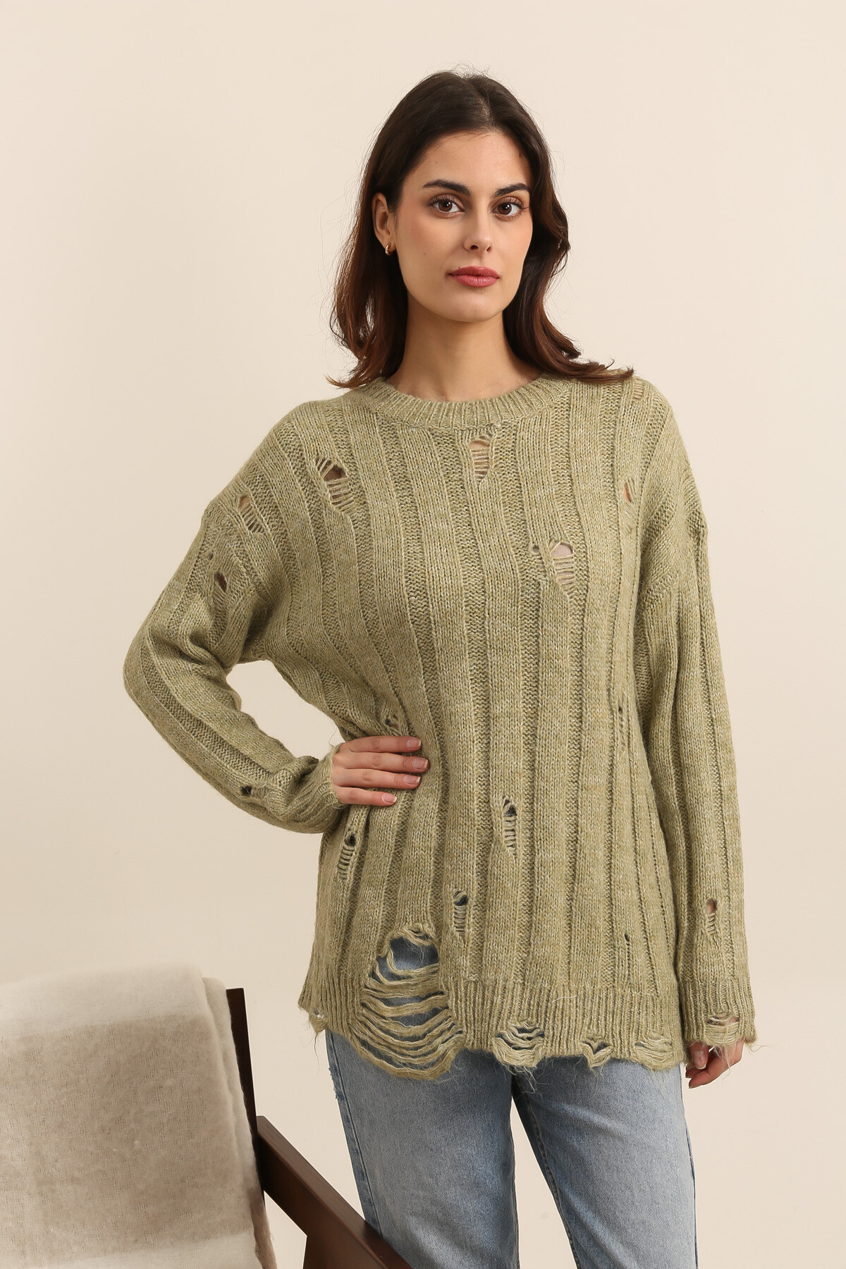 Wholesaler DAPHNEA - KNITTED SWEATER
