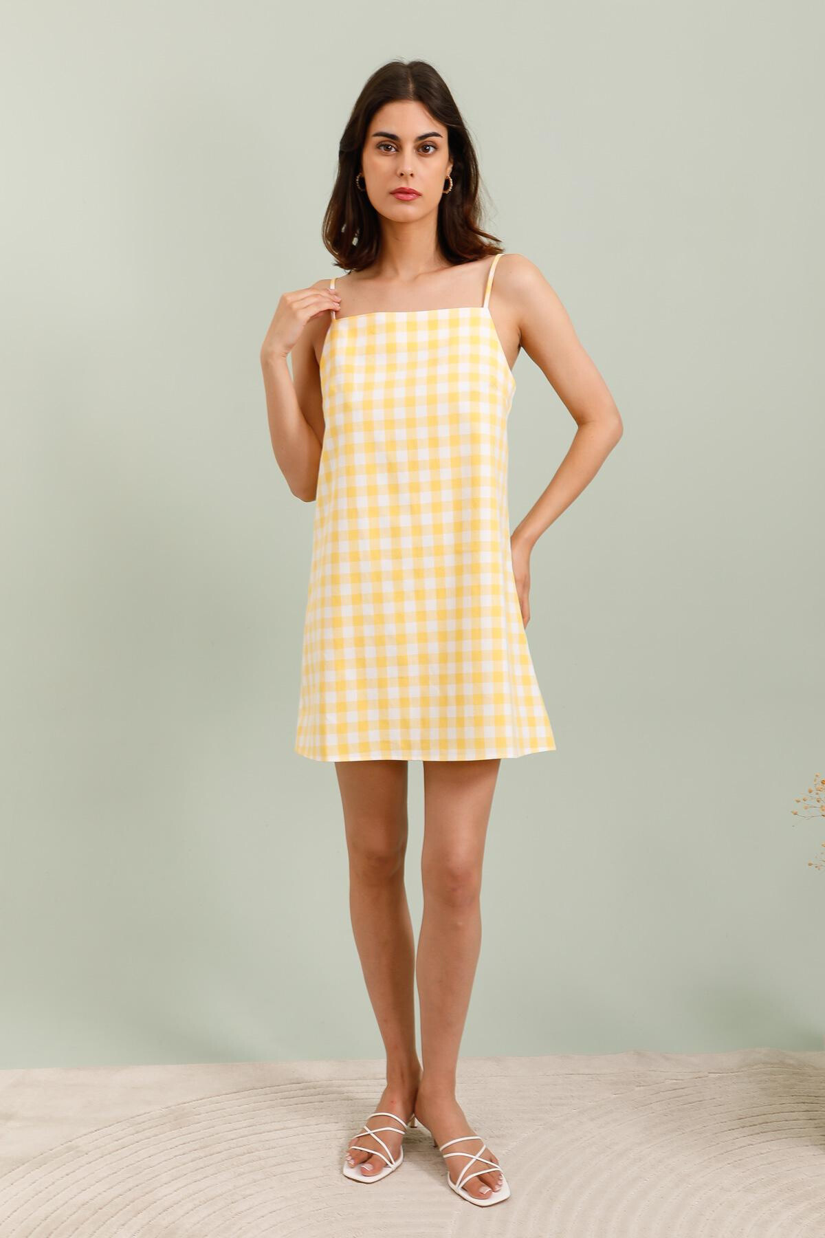 Mayorista DAPHNEA - Vestido Vichy