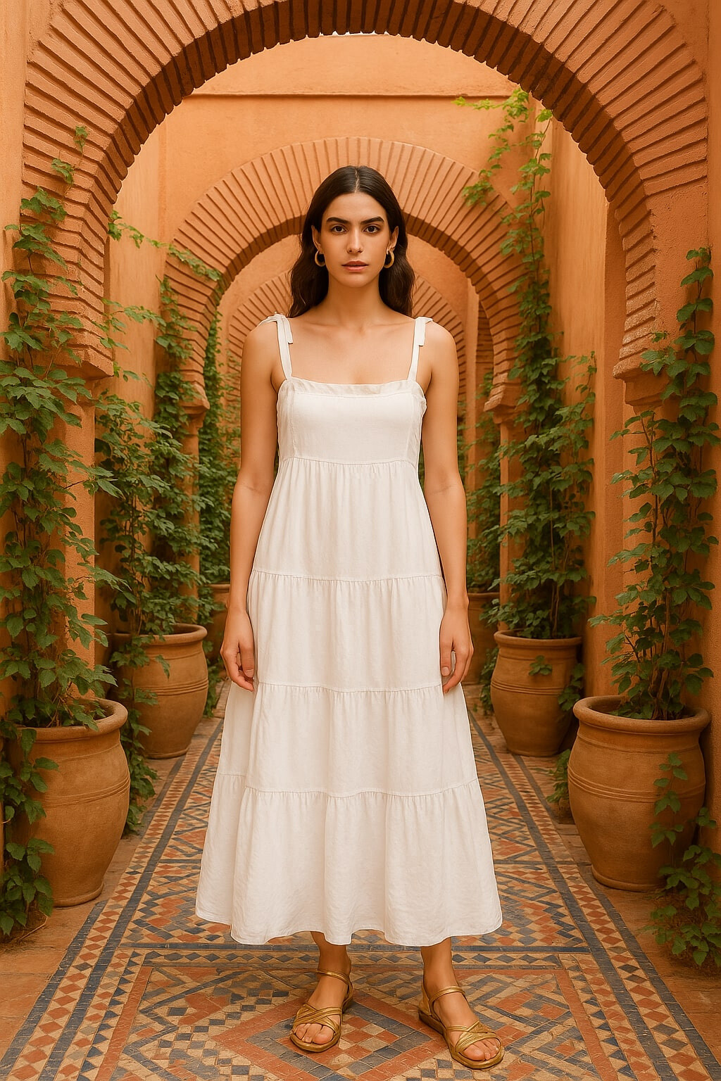 Grossiste DAPHNEA - ROBE À ÉTAGES