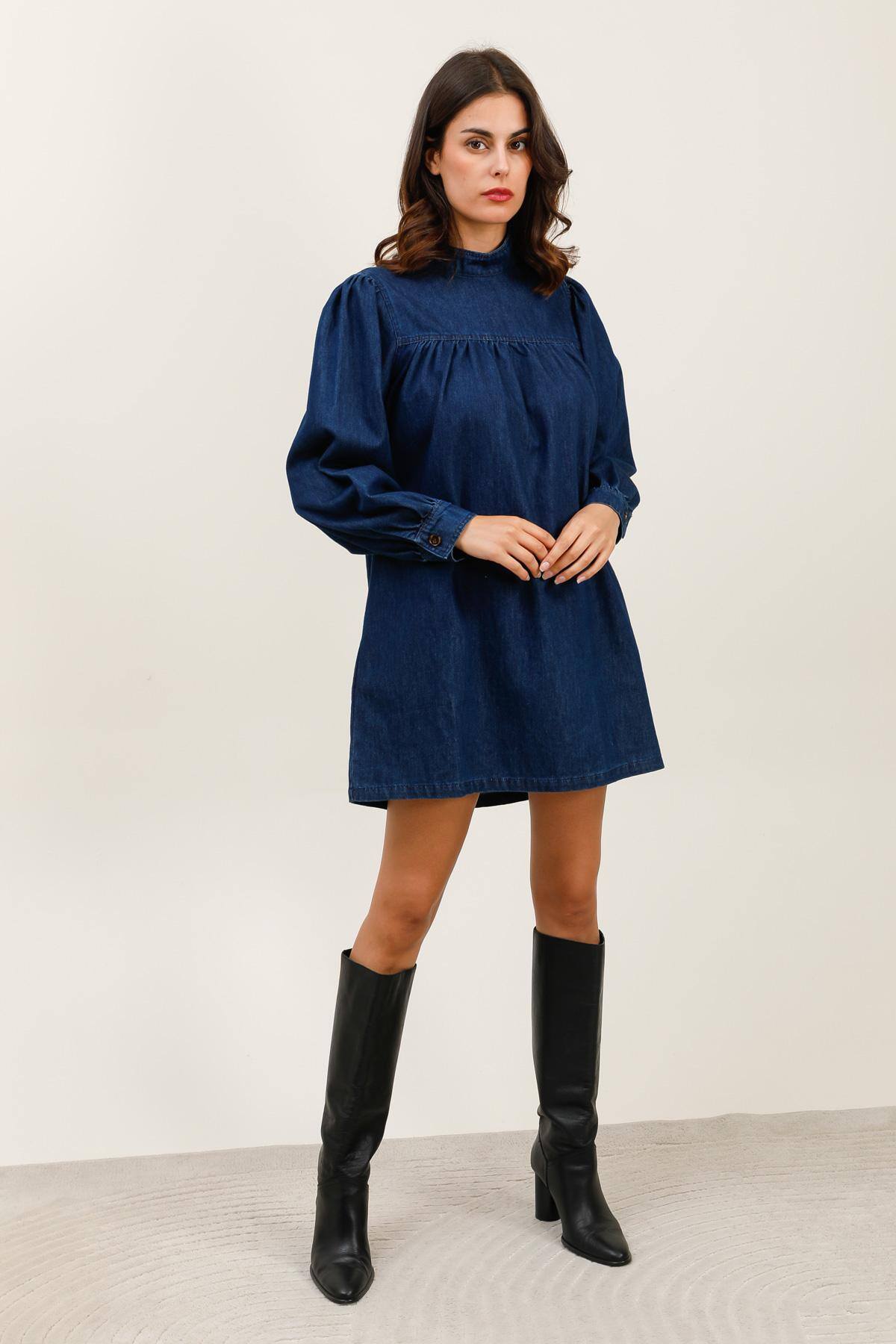 Wholesaler DAPHNEA - Denim Dress