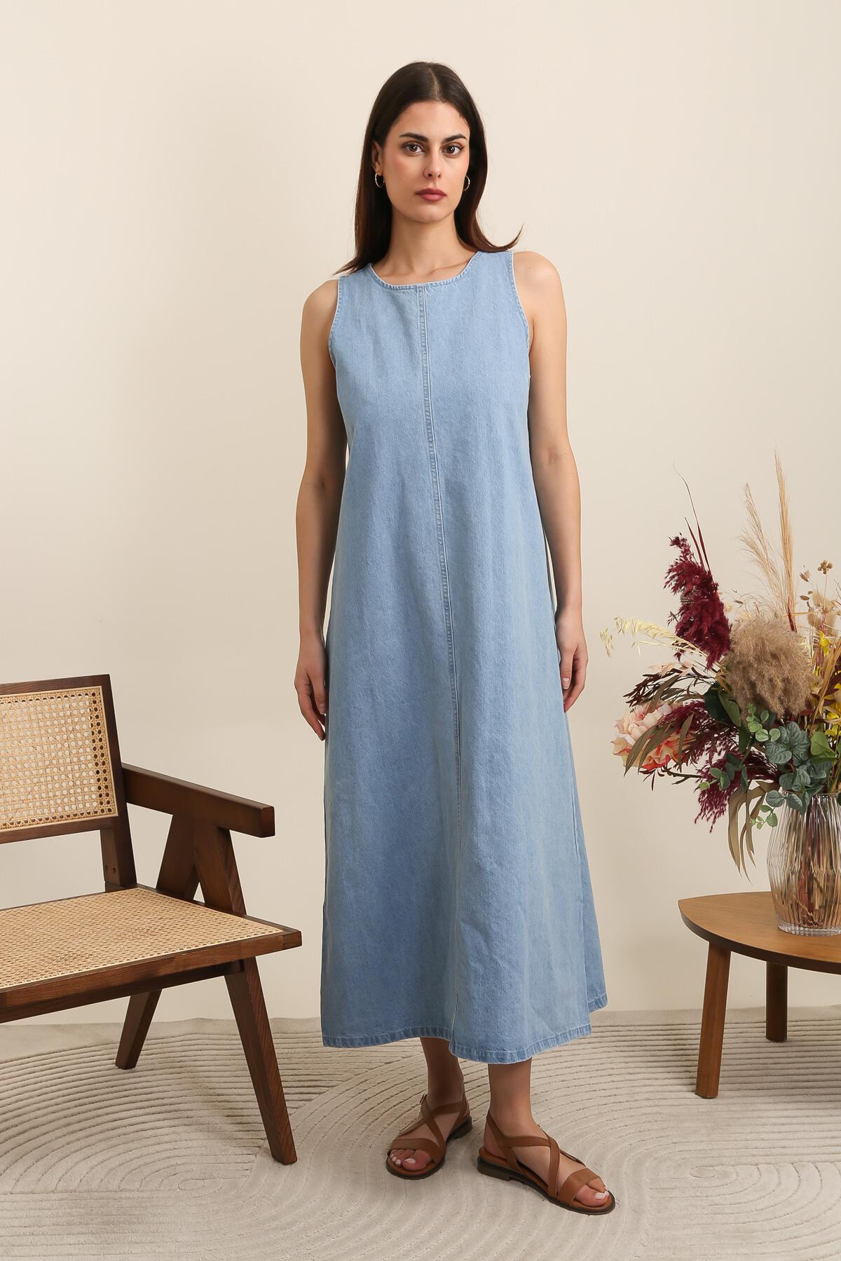 Grossista DAPHNEA - Abito in denim