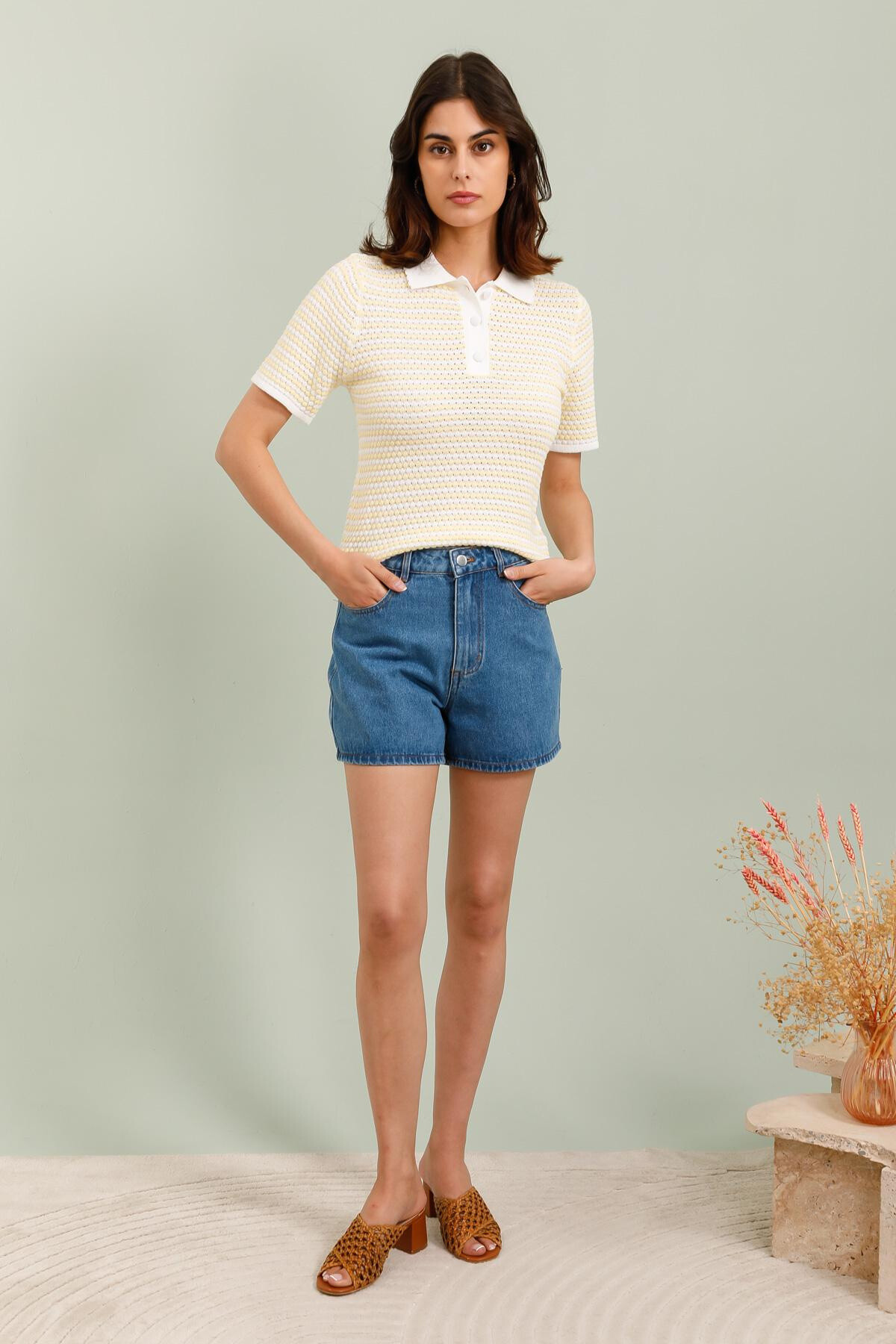 Großhändler DAPHNEA - Kurzer Denim