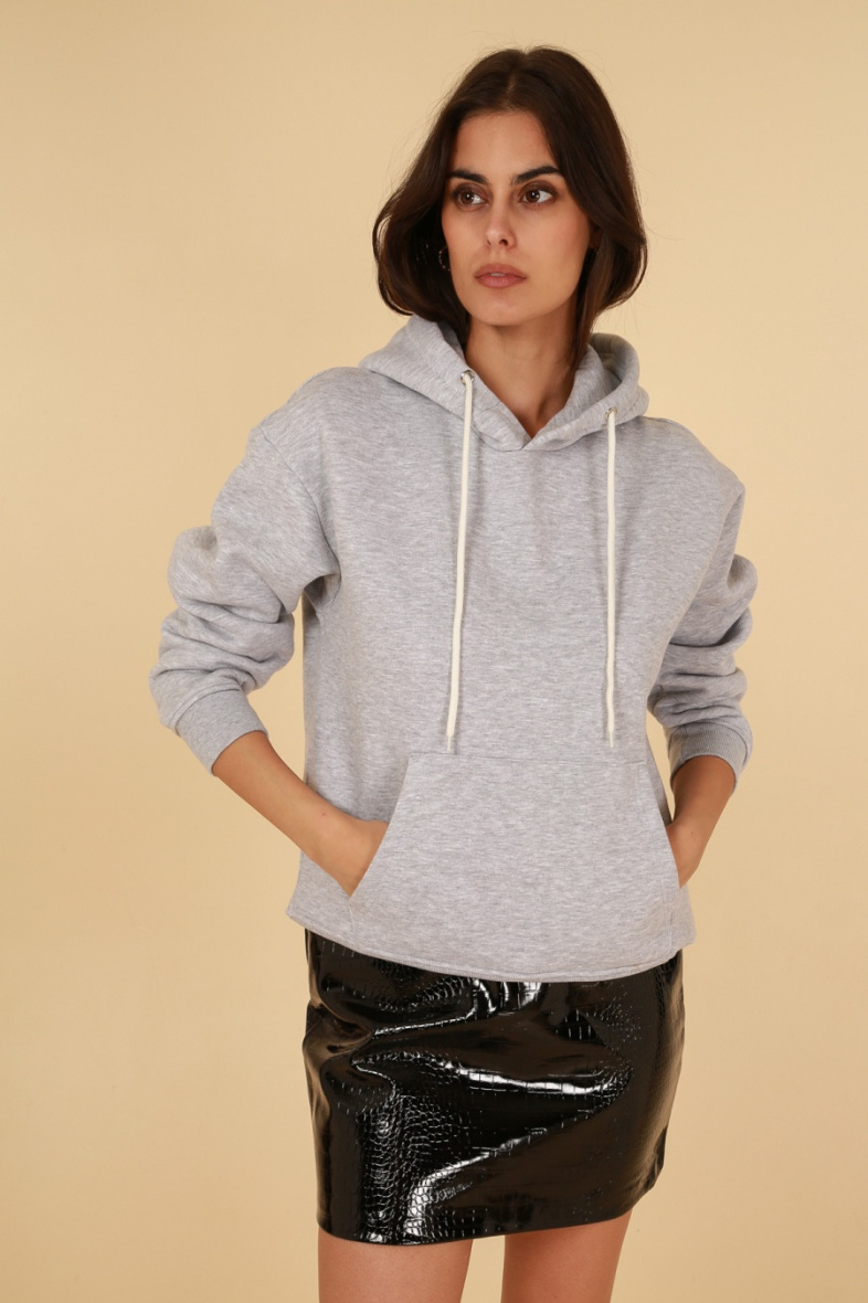 Wholesaler DAPHNEA - UNICOLOR HOODIE