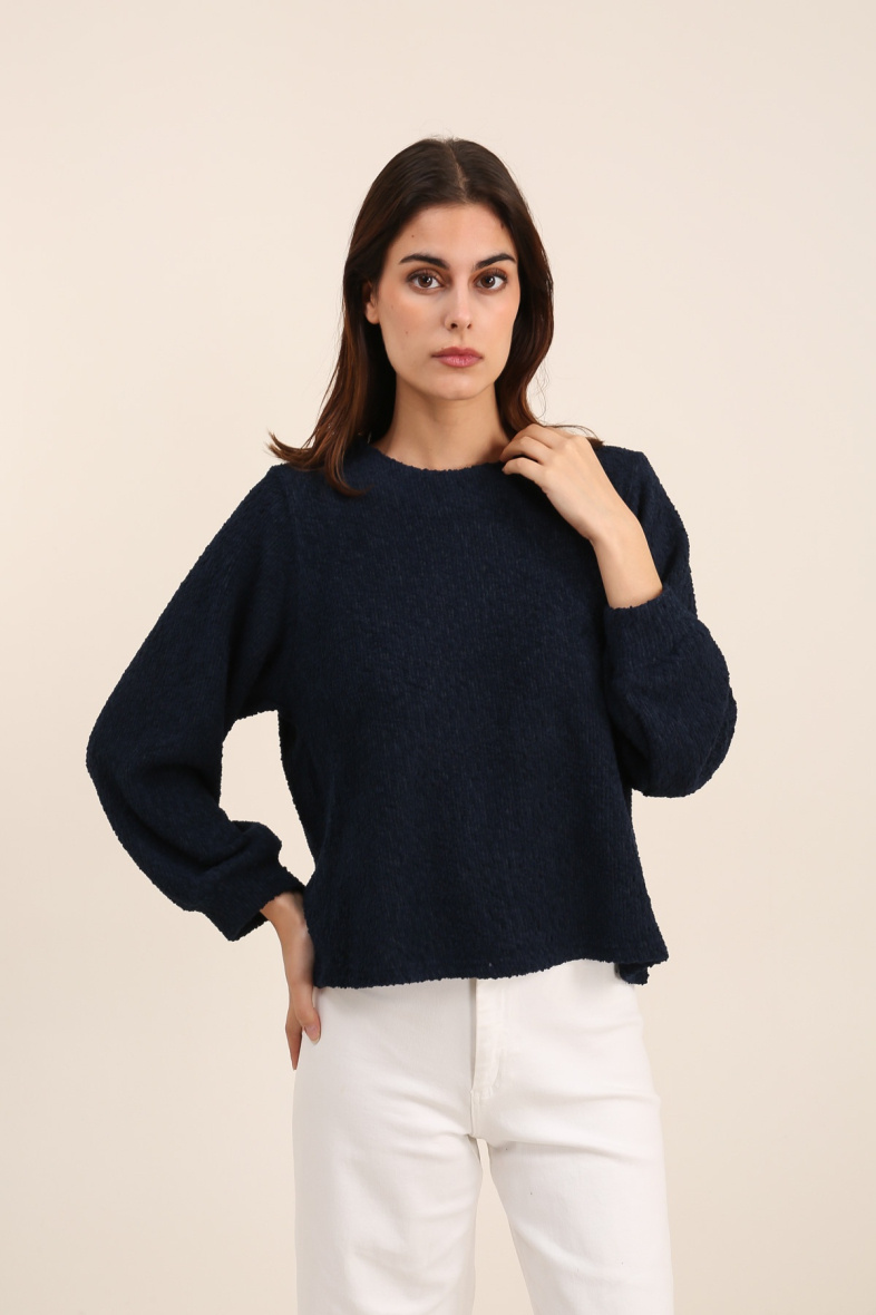 Wholesaler DAPHNEA - TEXTURED SWEATSHIRT