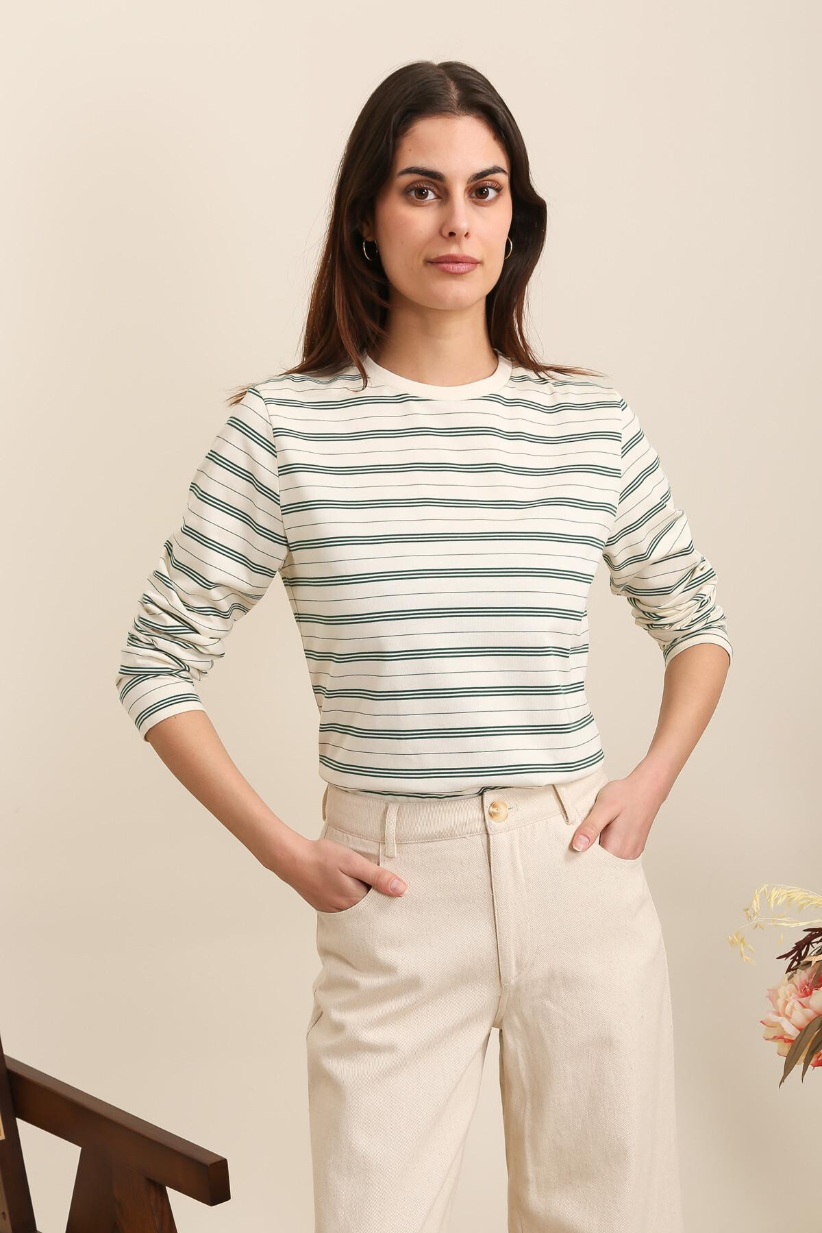 Wholesaler DAPHNEA - Striped t-shirt
