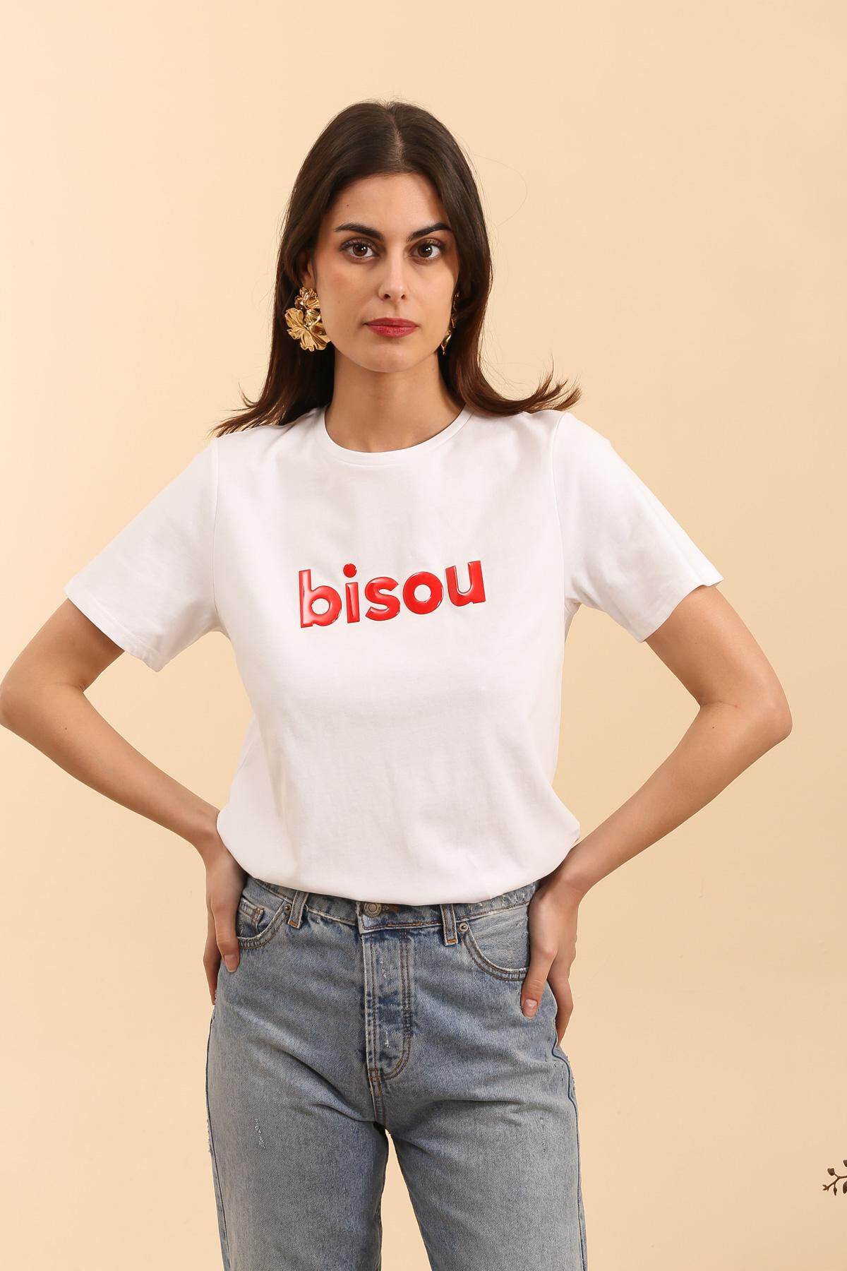 Grossiste DAPHNEA - T-SHIRT BISOU