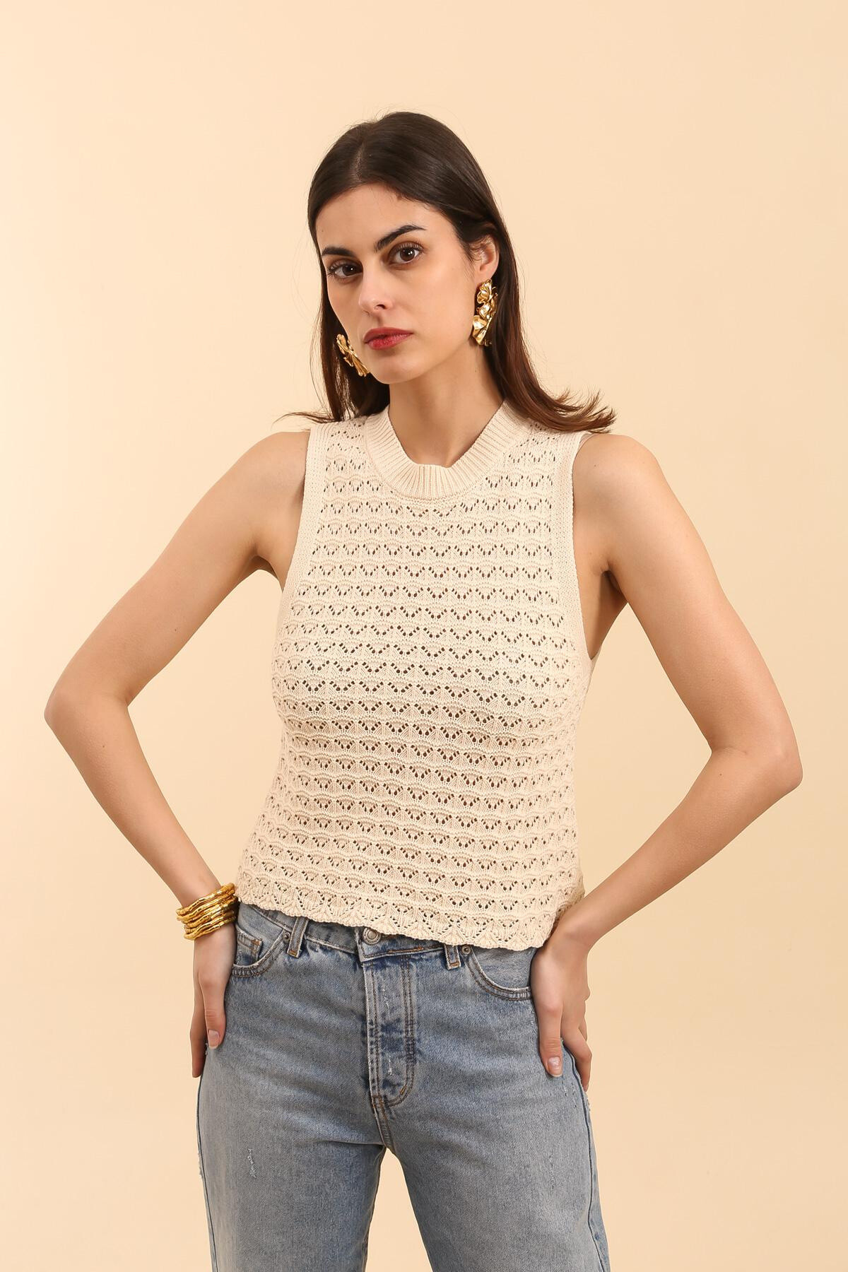 Grossista DAPHNEA - Top in maglia