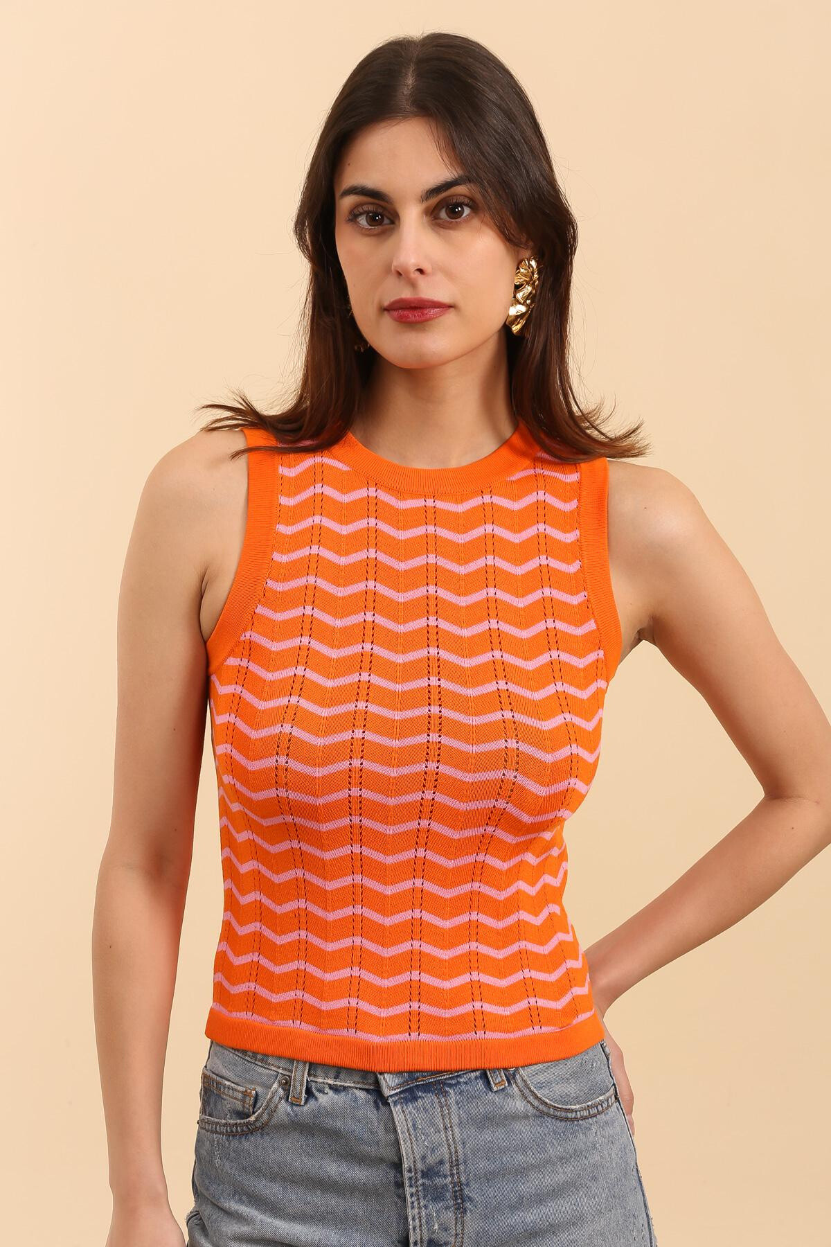 Grossista DAPHNEA - Top in maglia