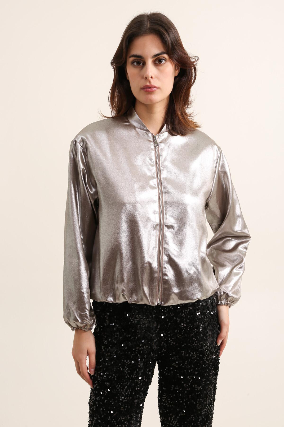 Grossista DAPHNEA - BOMBER METALLICO