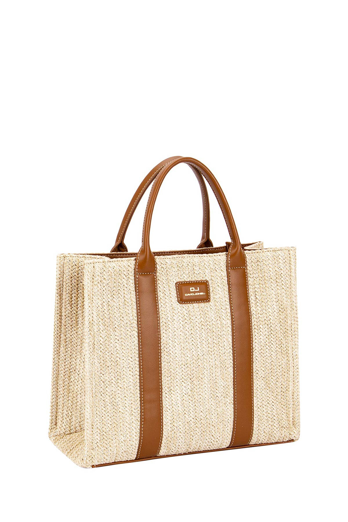 Wholesaler David Jones - CM6960A David Jones synthetic straw handbag