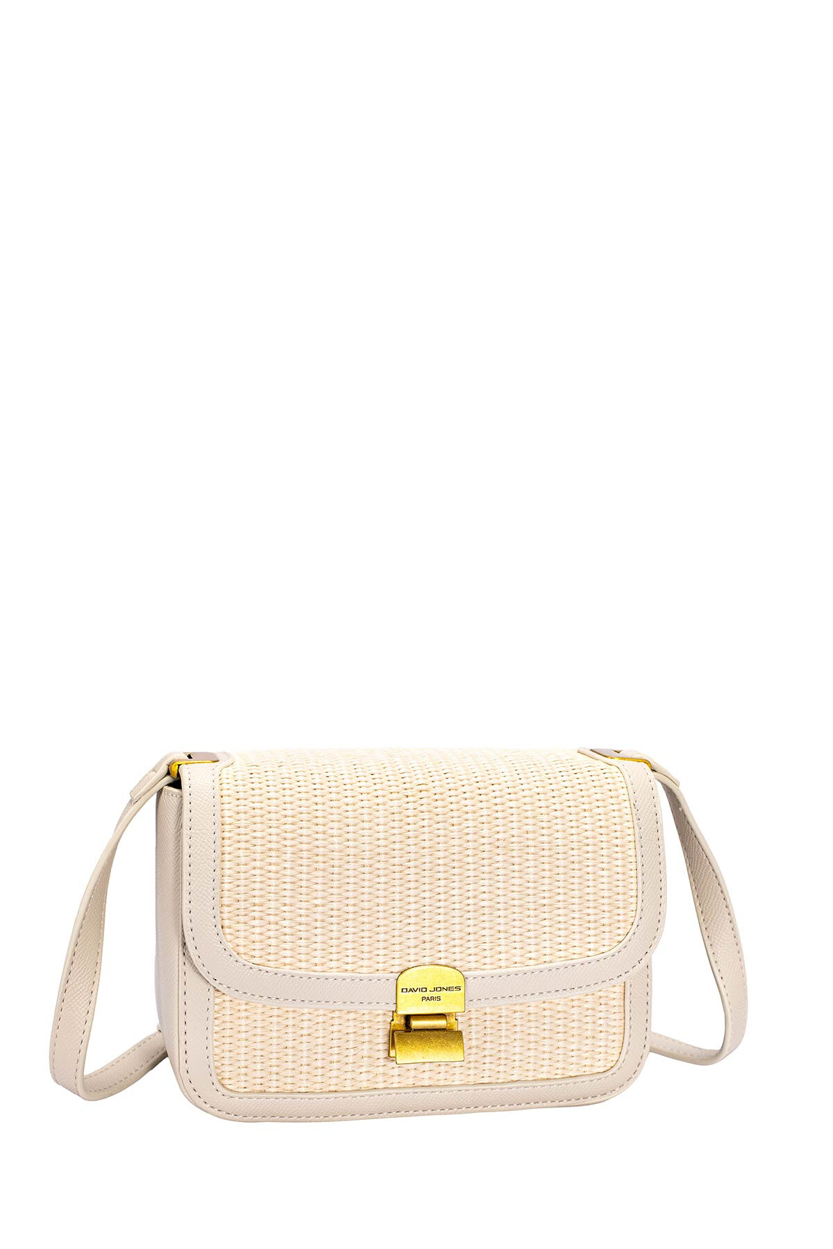 Wholesaler David Jones - CM7497 David Jones Synthetic straw crossbody bag