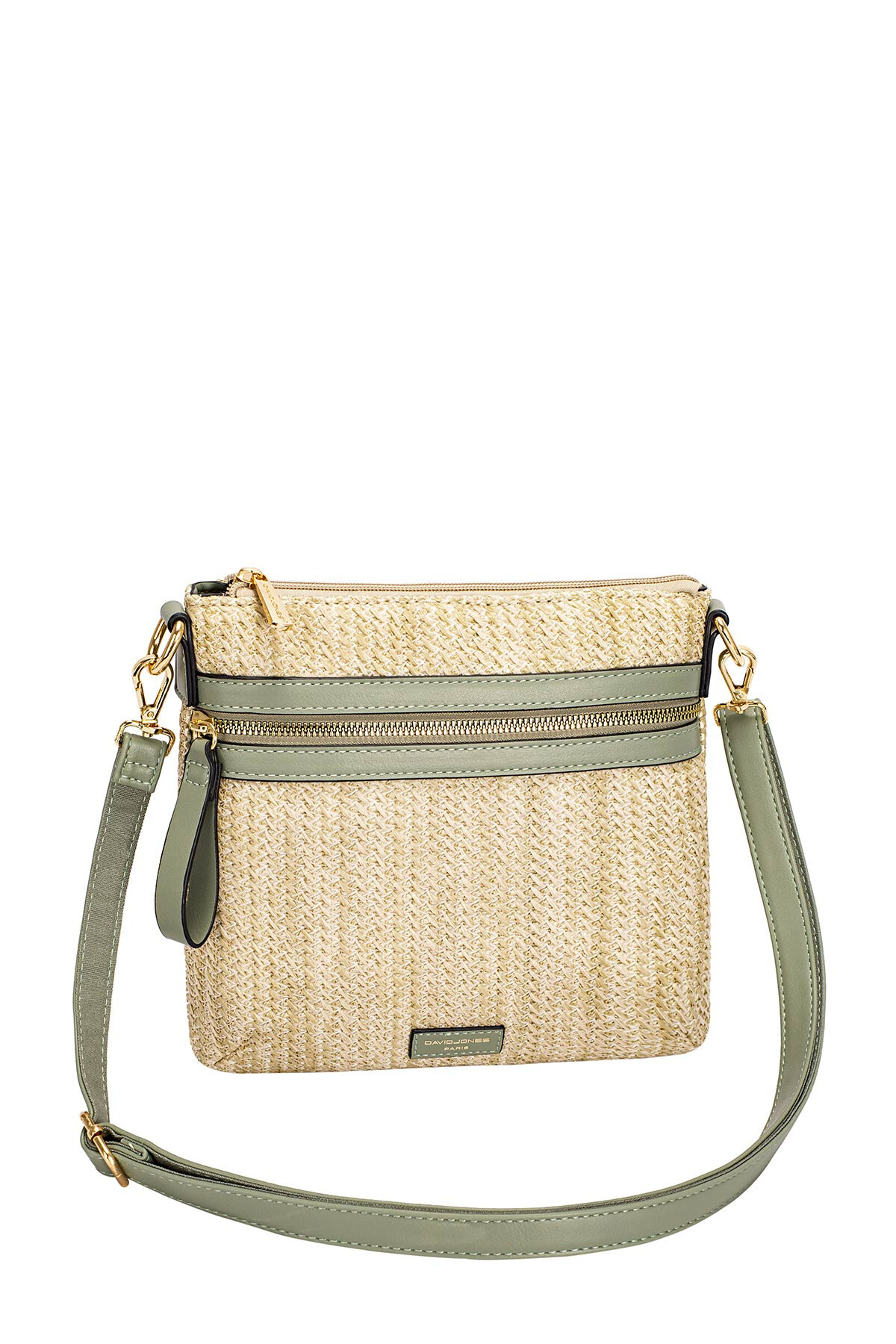 Grossista David Jones - CM7537 David Jones Spalla Borsa in paglia sintetica