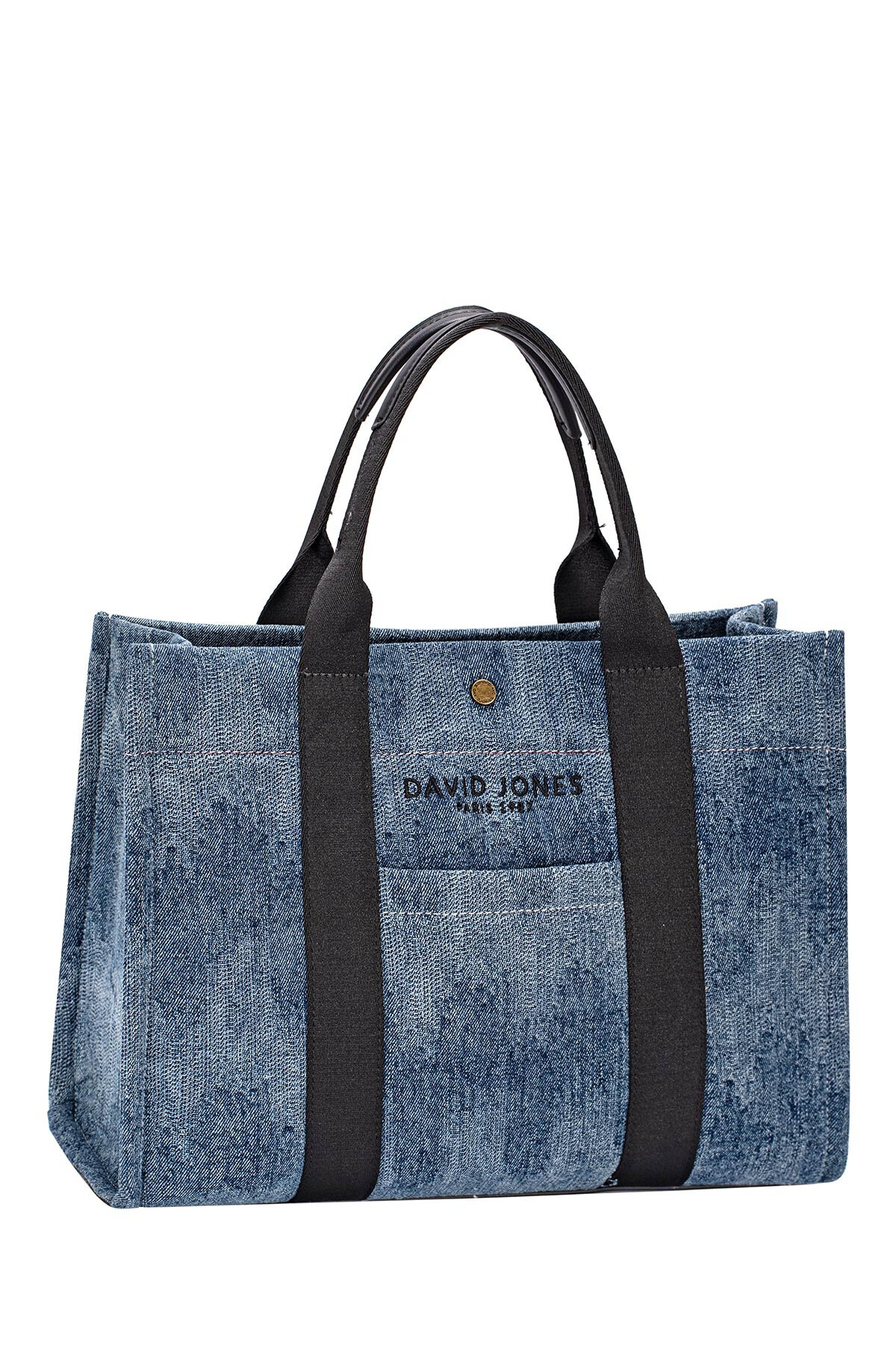 Wholesaler David Jones - CM7525 David Jones Jean Rectangular Gusset Handbag