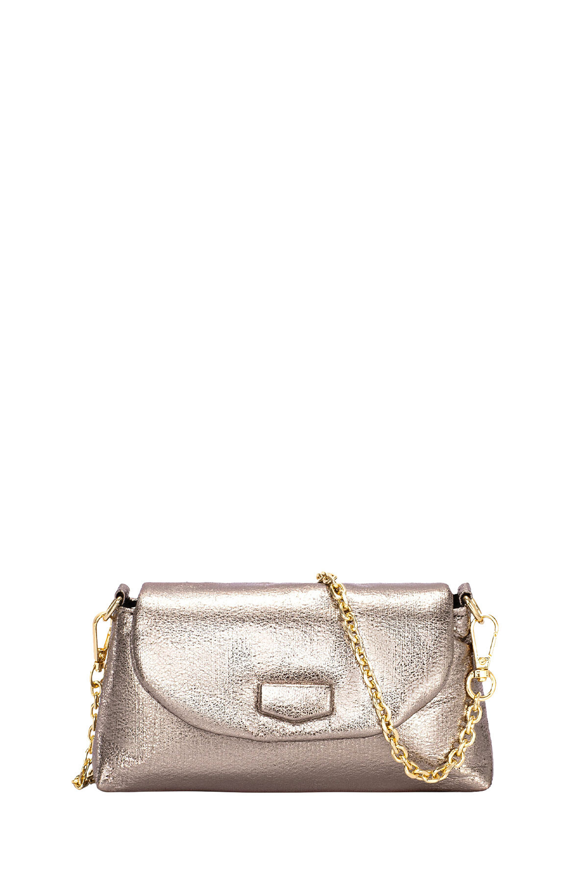 Wholesaler David Jones - CM7603 David Jones Metallic shoulder phone pouch with flap