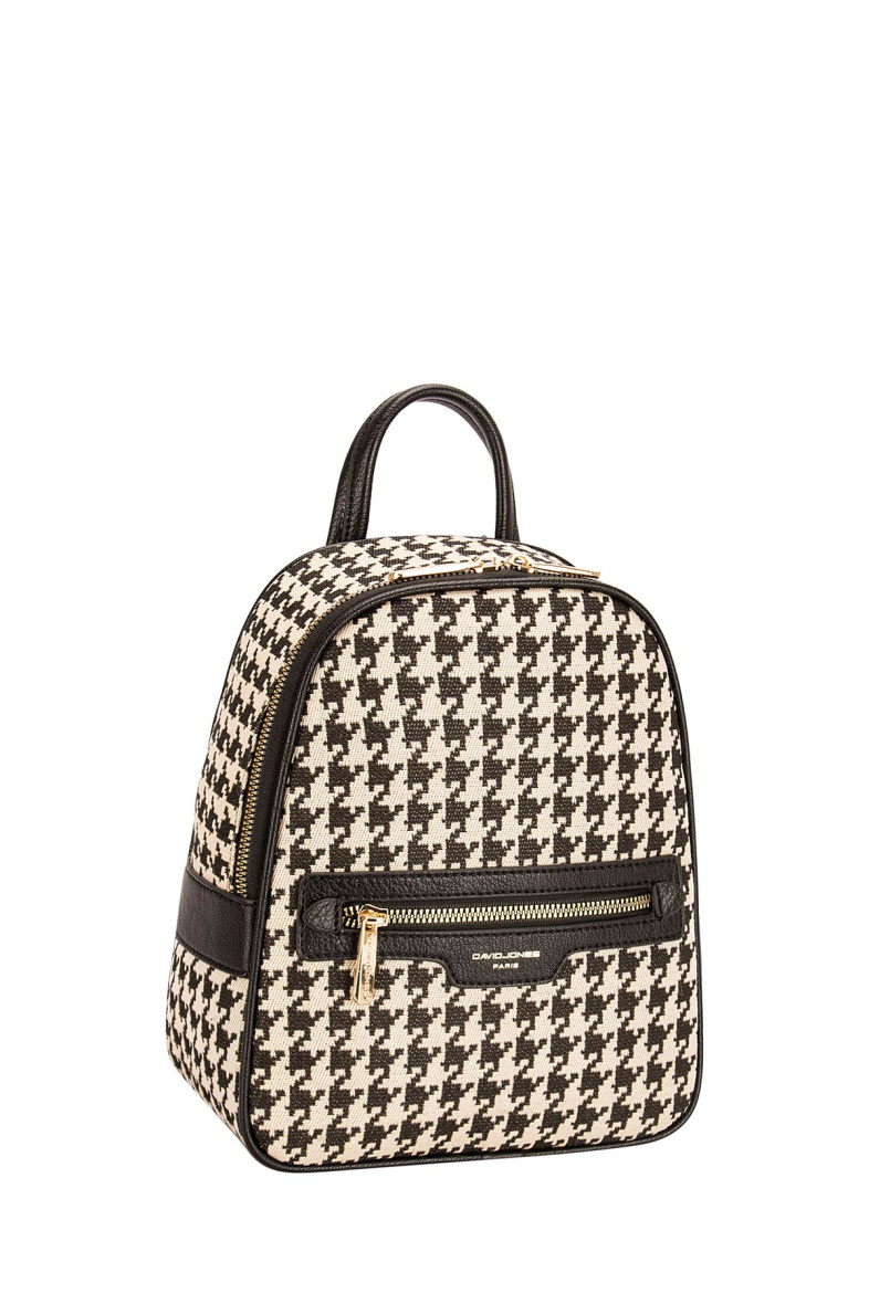 Großhändler David Jones - CM7131 David Jones Hahnentritt-Rucksack