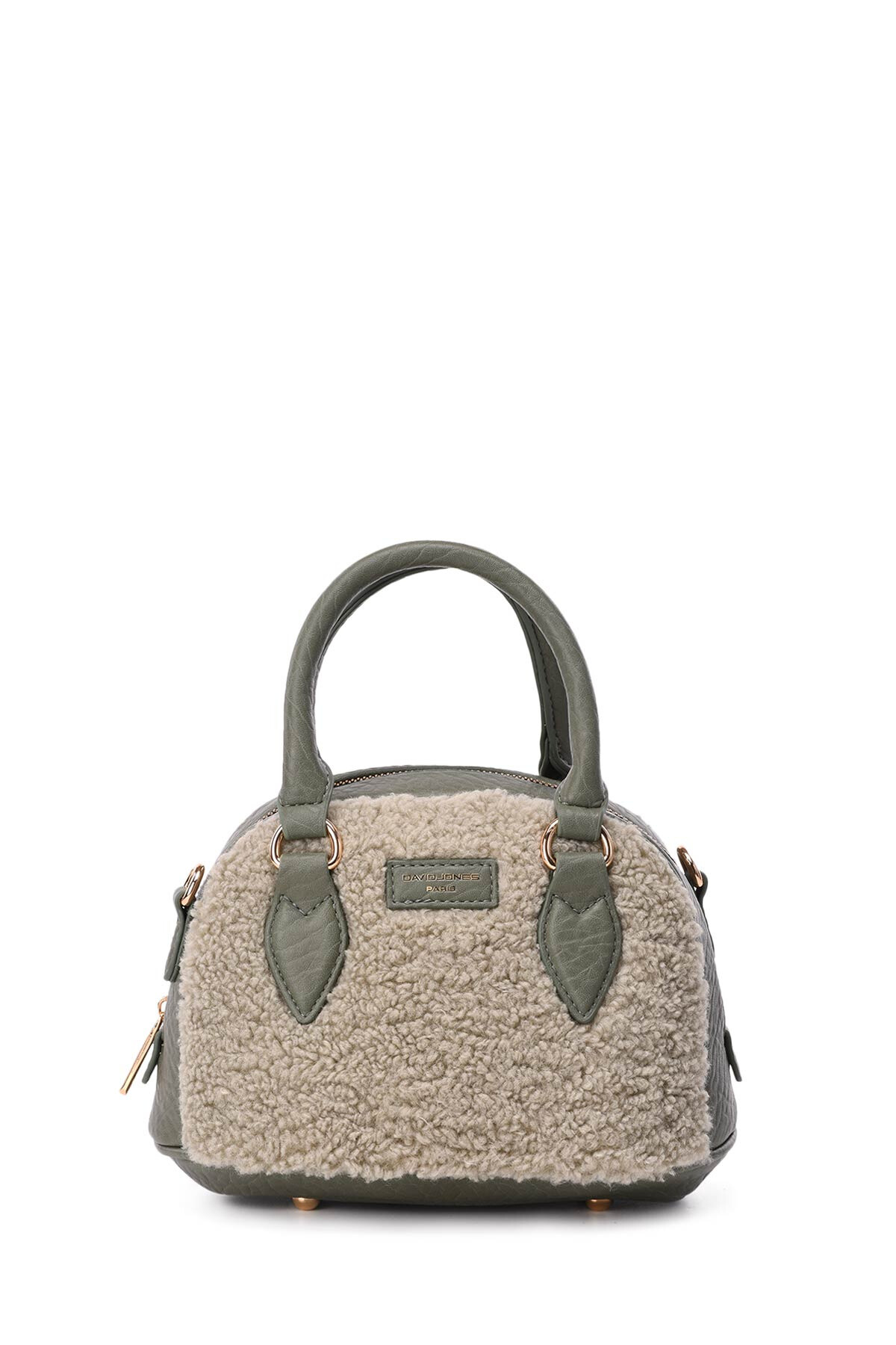 Grossiste David Jones - CM7123F Sac à main arrondi fourrure synthétique David Jones