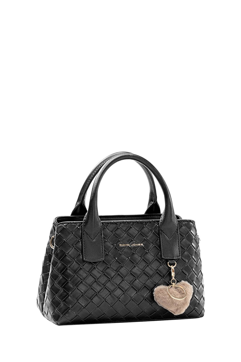 Wholesaler David Jones - CM7219 David Jones textured woven leather lady's style handbag