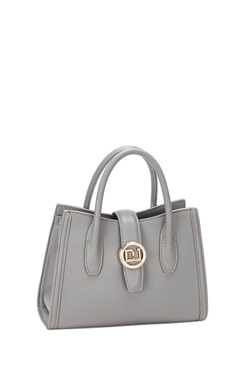 Wholesaler David Jones - CM7291 David Jones Ladies Gusseted Trapeze Handbag