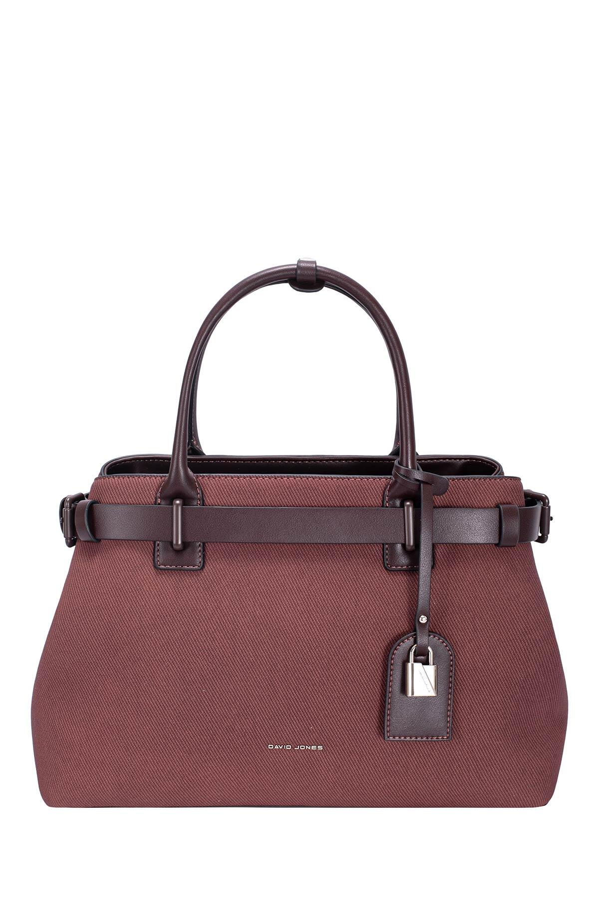 Grossiste David Jones - CM8548 Sac à main Trapèze avec ceinture David Jones