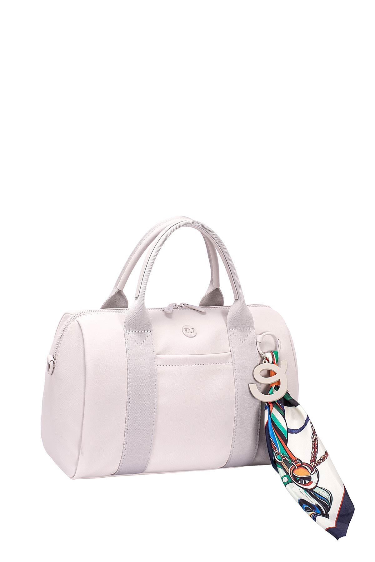 Lot De 2 Sacs à Main Bandoulière - Un Bleu Et Un Beige - Polyester - Occasion