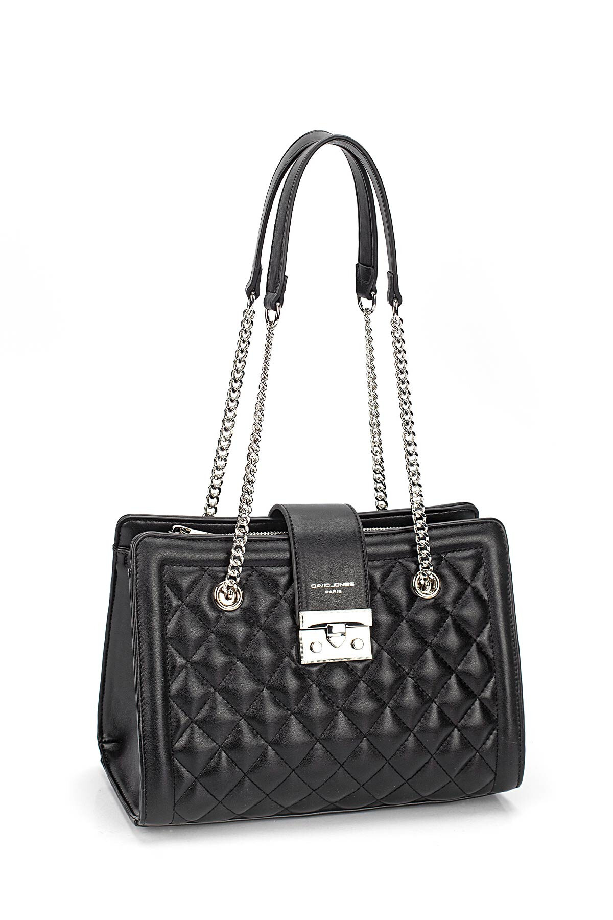 Großhändler David Jones - GN-21113N David Jones Stepphandtasche mit Kettenriemen
