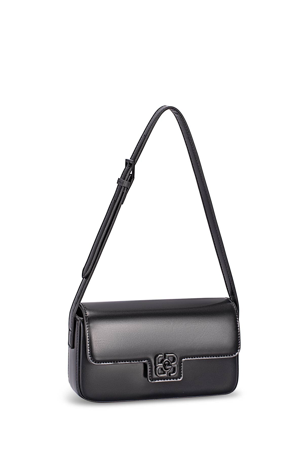 Großhändler David Jones - CM7458 David Jones Baguette-Umhängetasche mit Klappe