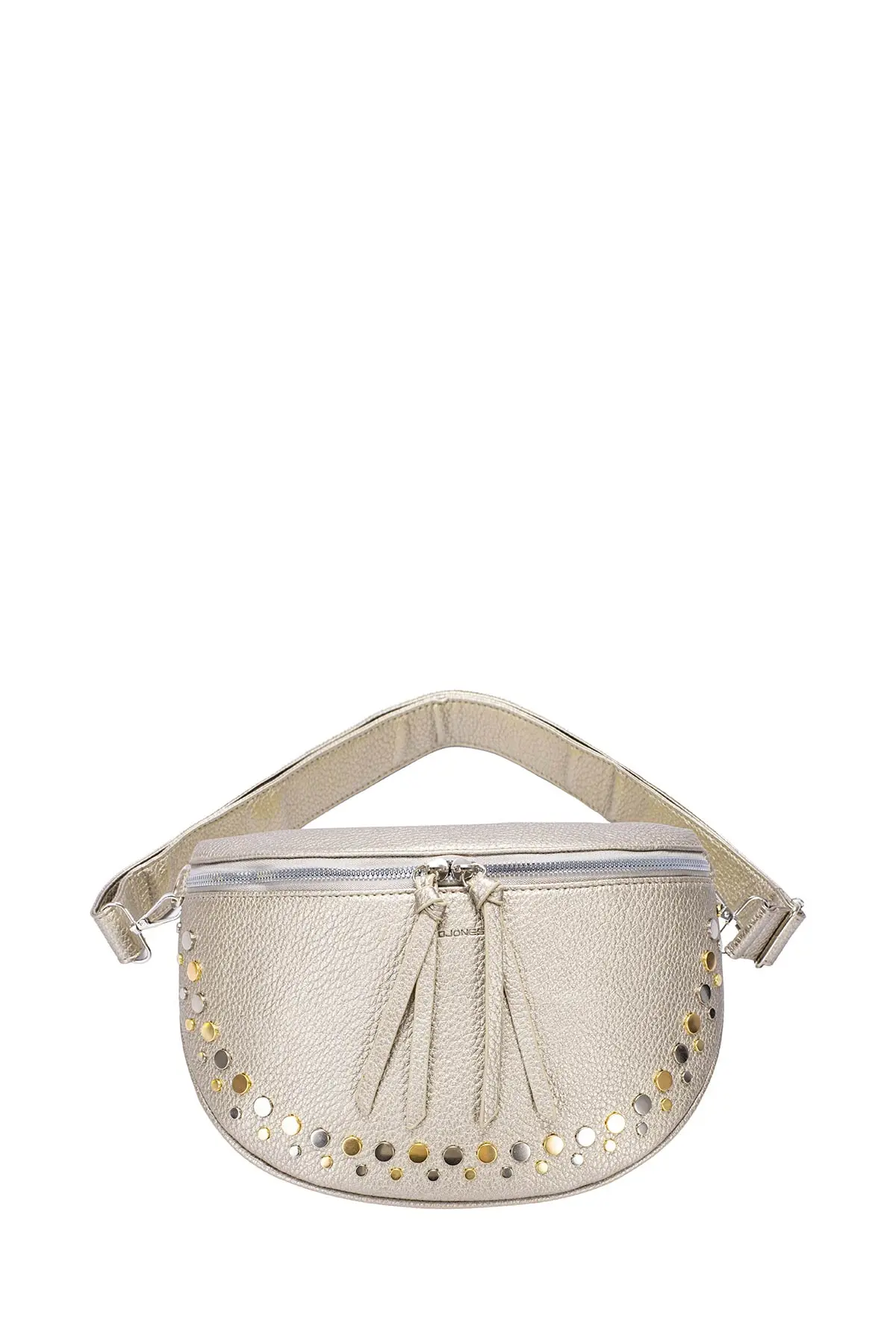 Grossiste David Jones - CM7885 Sac à bandoulière Banane avec clous David Jones