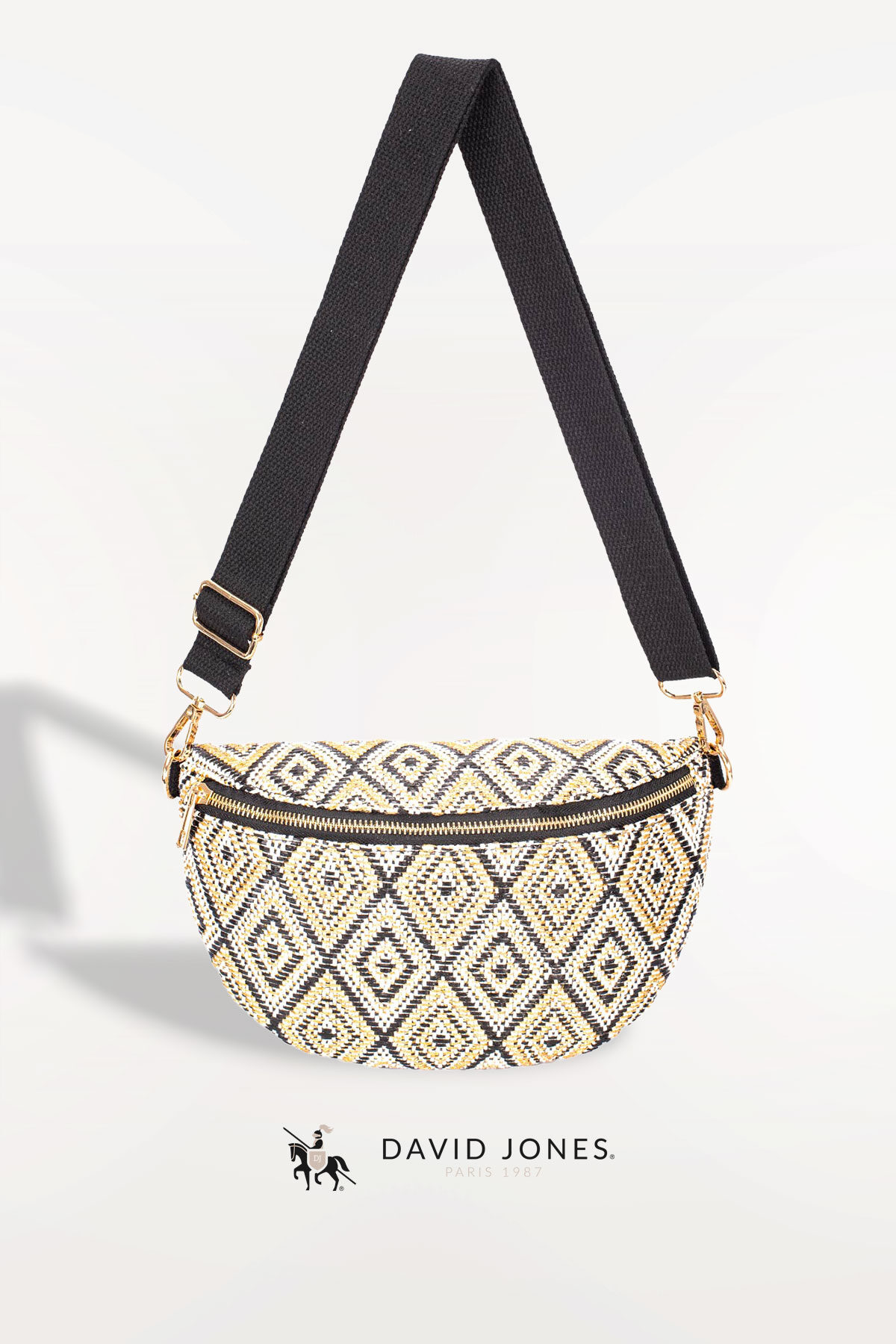Großhändler David Jones - CM7608-VS David Jones Bauchtasche Umhängetasche