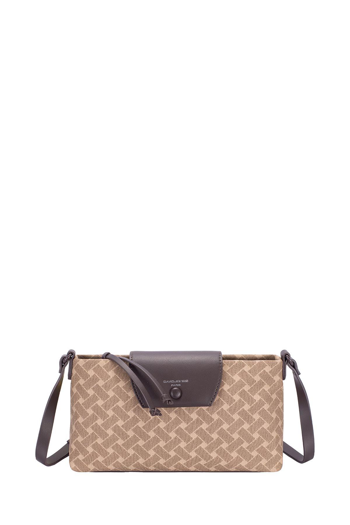 Wholesaler David Jones - CM8686 David Jones Geometric Pattern Crossbody Bag