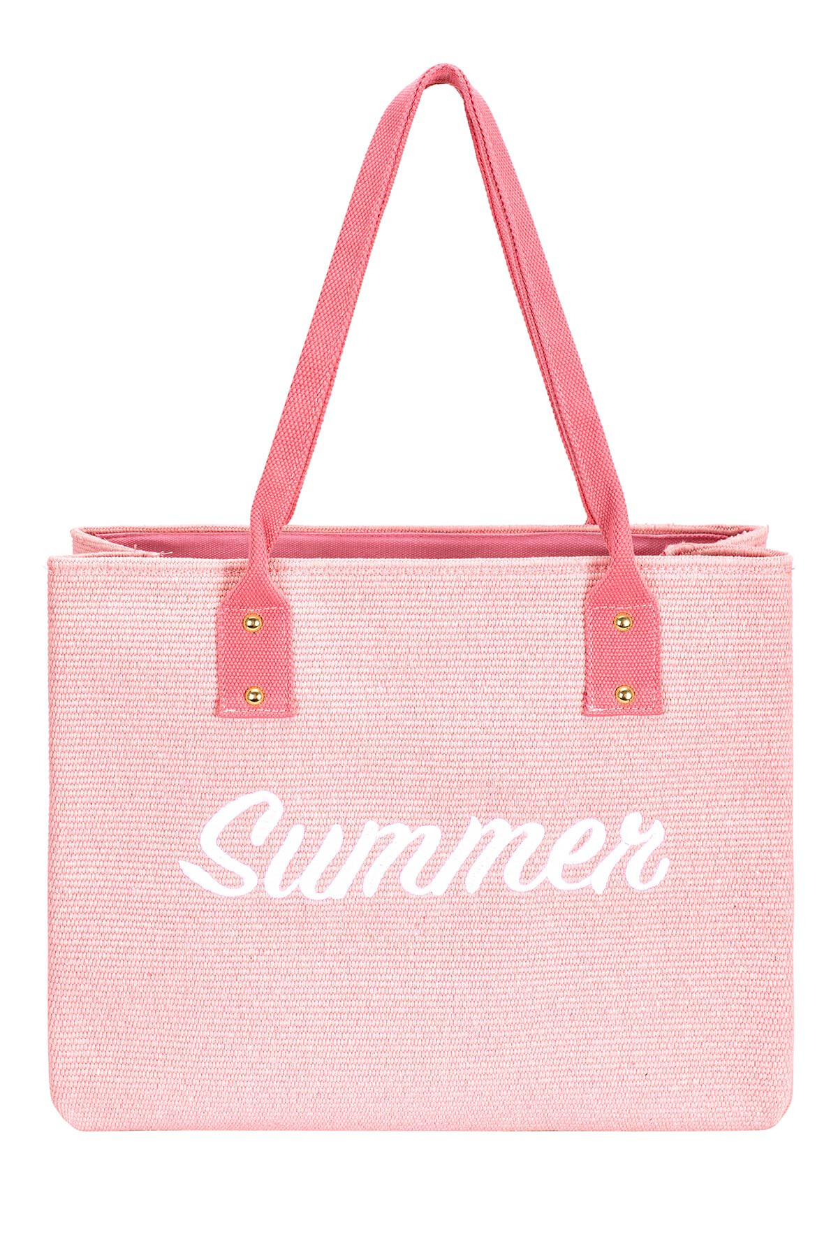 Wholesaler David Jones - DAVID JONES CM7612 Textile Large Shopping Bag Beach Bag Summer