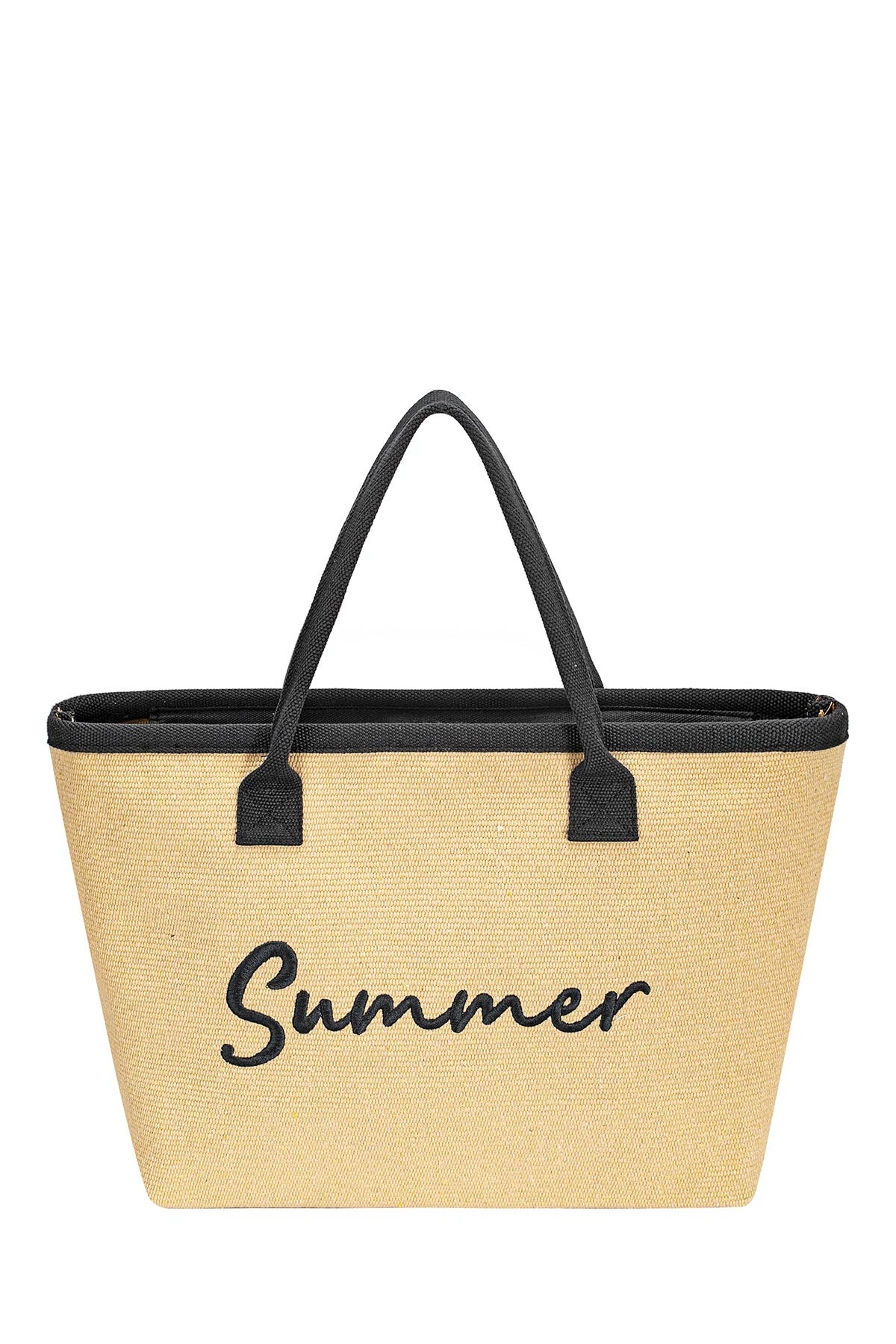 Wholesaler David Jones - DAVID JONES CM7613 Textile Large Shopping Bag Beach Bag Summer