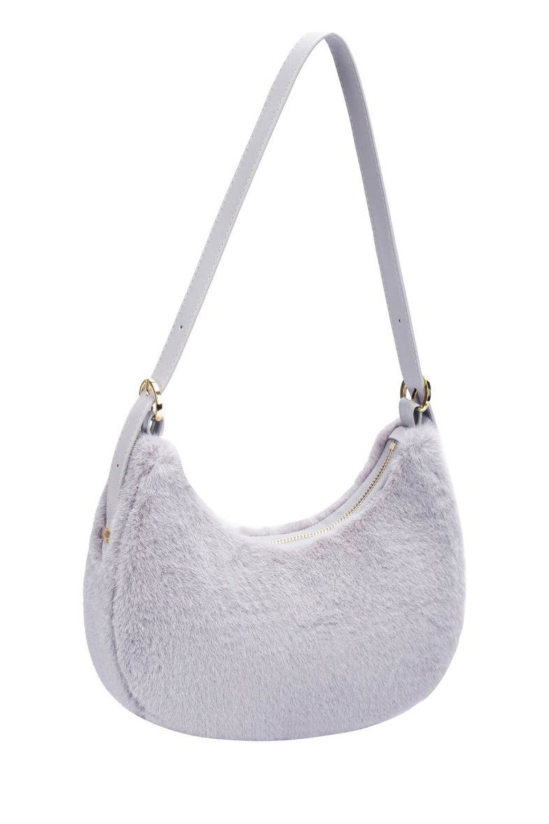 Grossiste David Jones - CM7159 Sac porté épaule David Jones en fourrure synthétique
