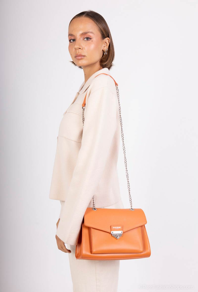 Großhändler David Jones - Handtasche mit verschiebbarem Schultergurt David Jones CM6468F