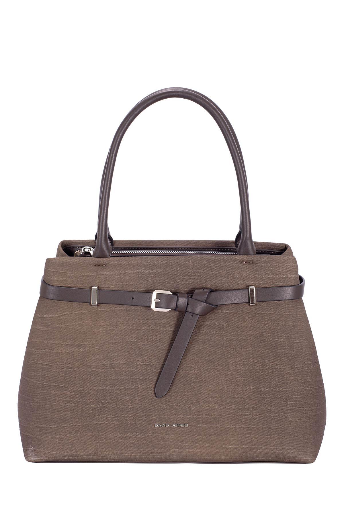 Grossiste David Jones - CM8576 Sac à main Trapèze avec ceinture David Jones