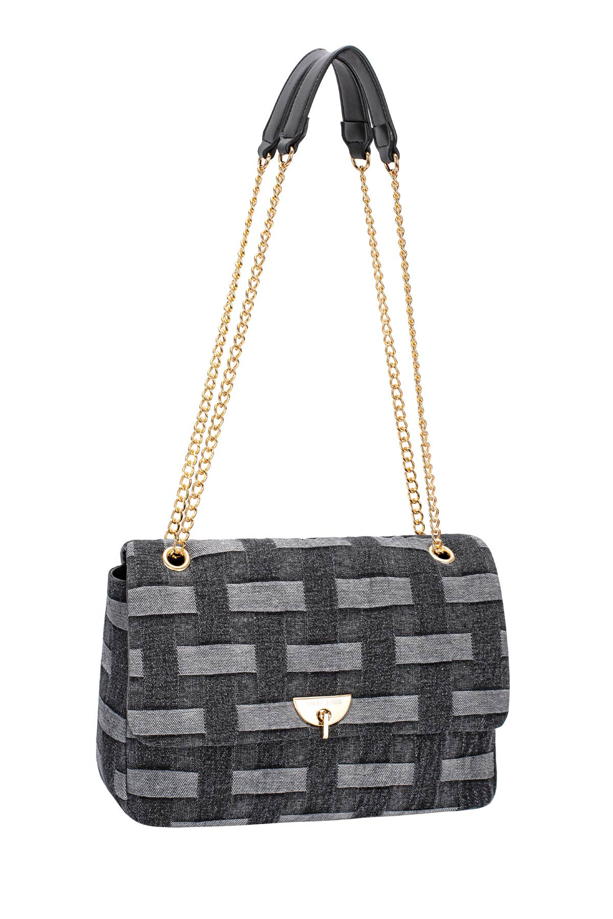 Grossista David Jones - La borsa tessile di Jean con spalla scorrevole David Jones CM7606