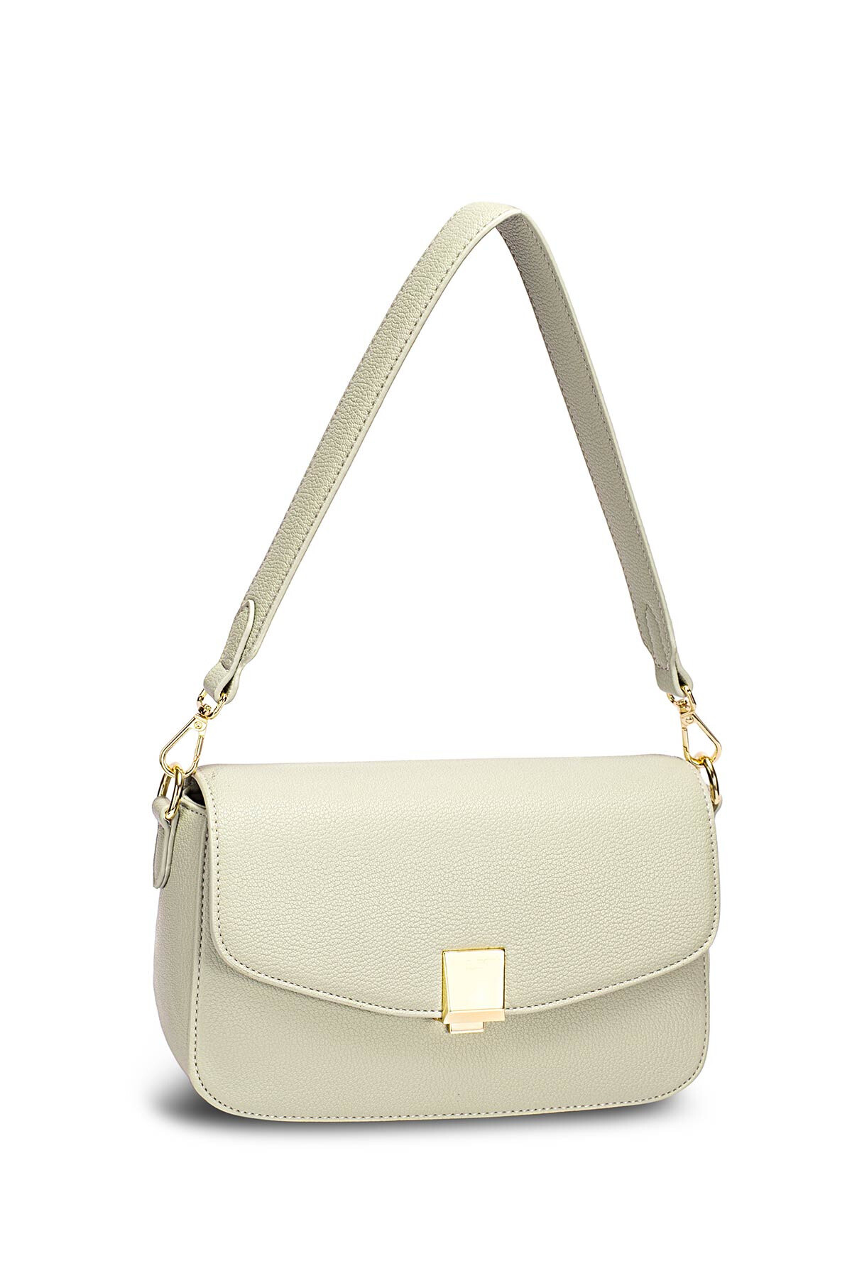 Mayorista David Jones - CM7204H Bolso de hombro baguette con solapa David Jones