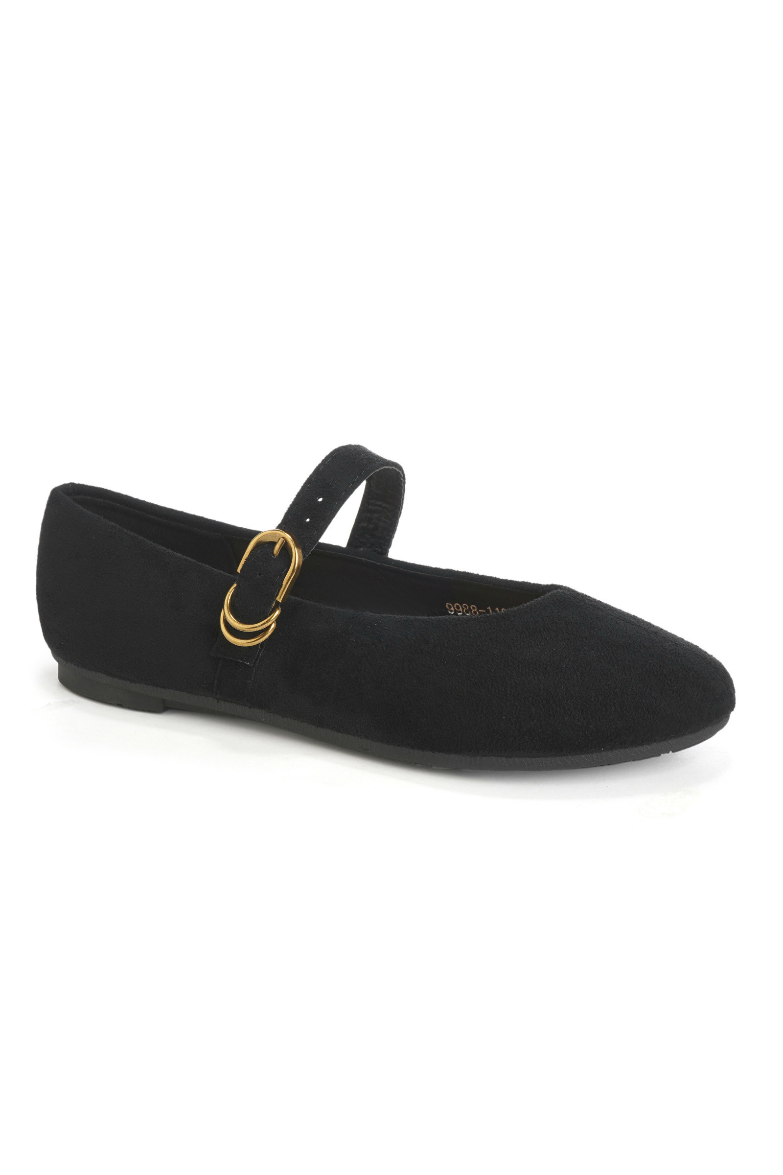 Grossiste DAY-VINE - Ballerines Mary Jane Boucle Dorée Suédine Femme