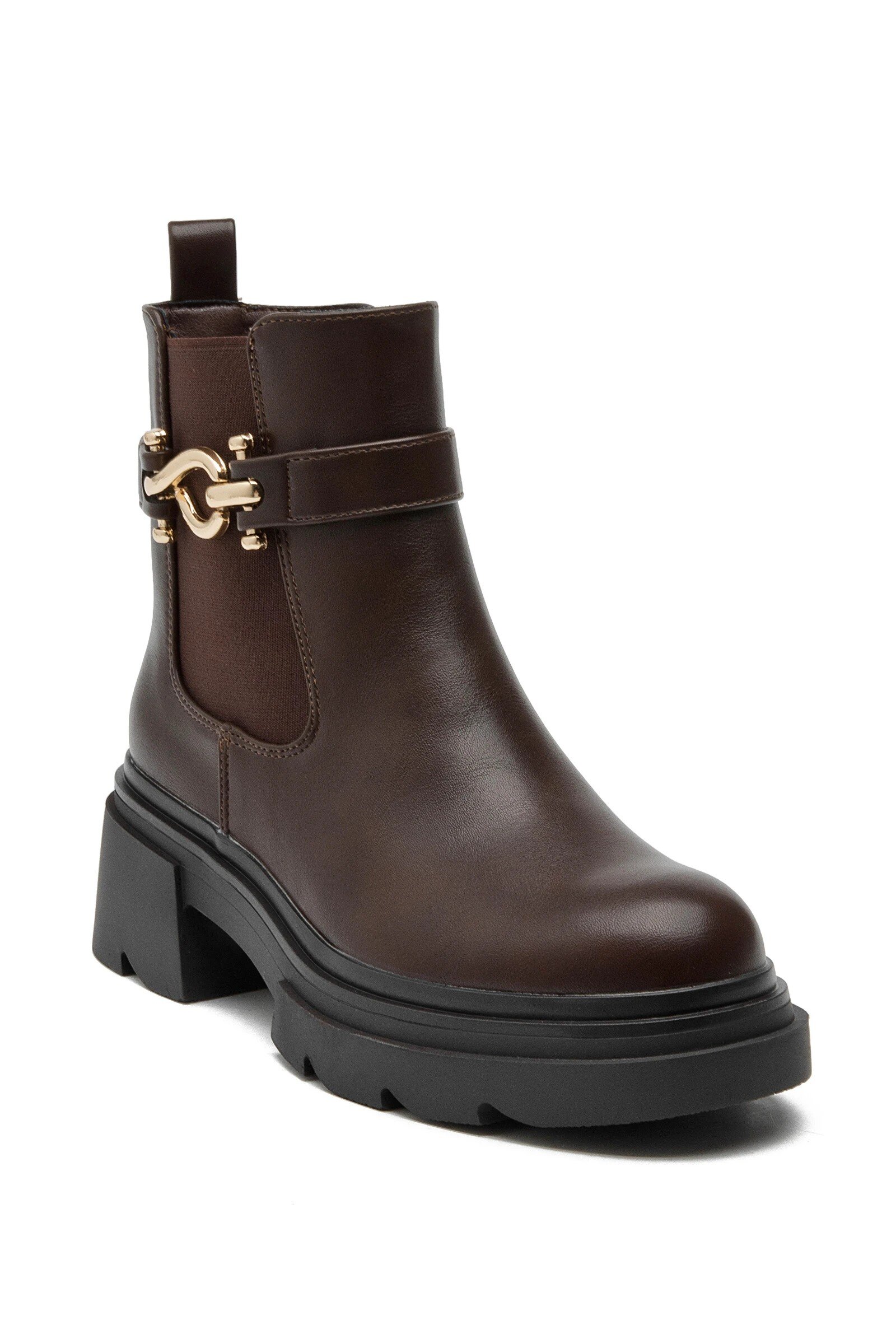 Wholesaler DAY-VINE - Chunky ankle boots with a golden buckle – Chic and modern western style