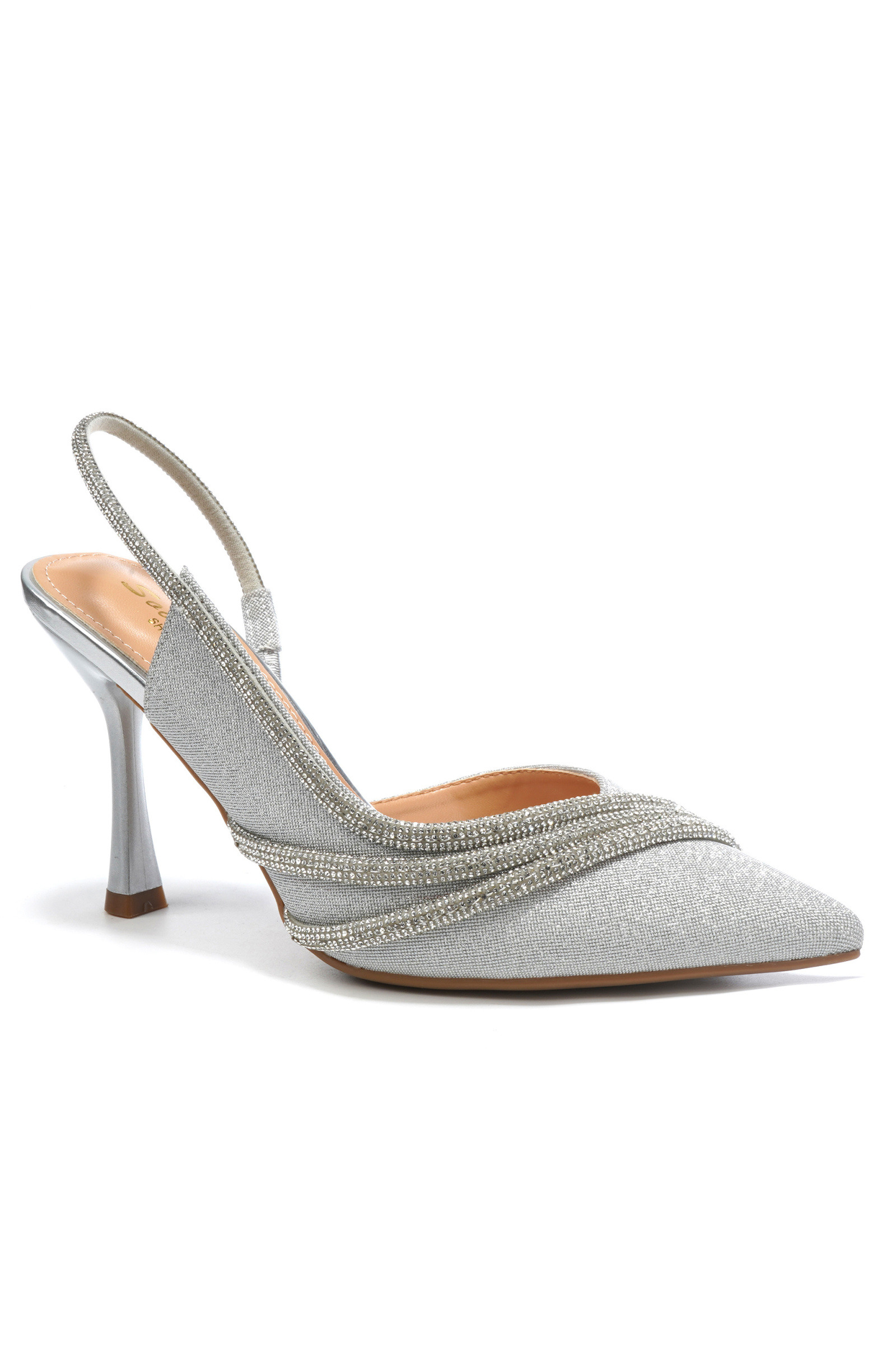 Grossiste DAY-VINE - Escarpins à talons fins avec brides ornées de strass