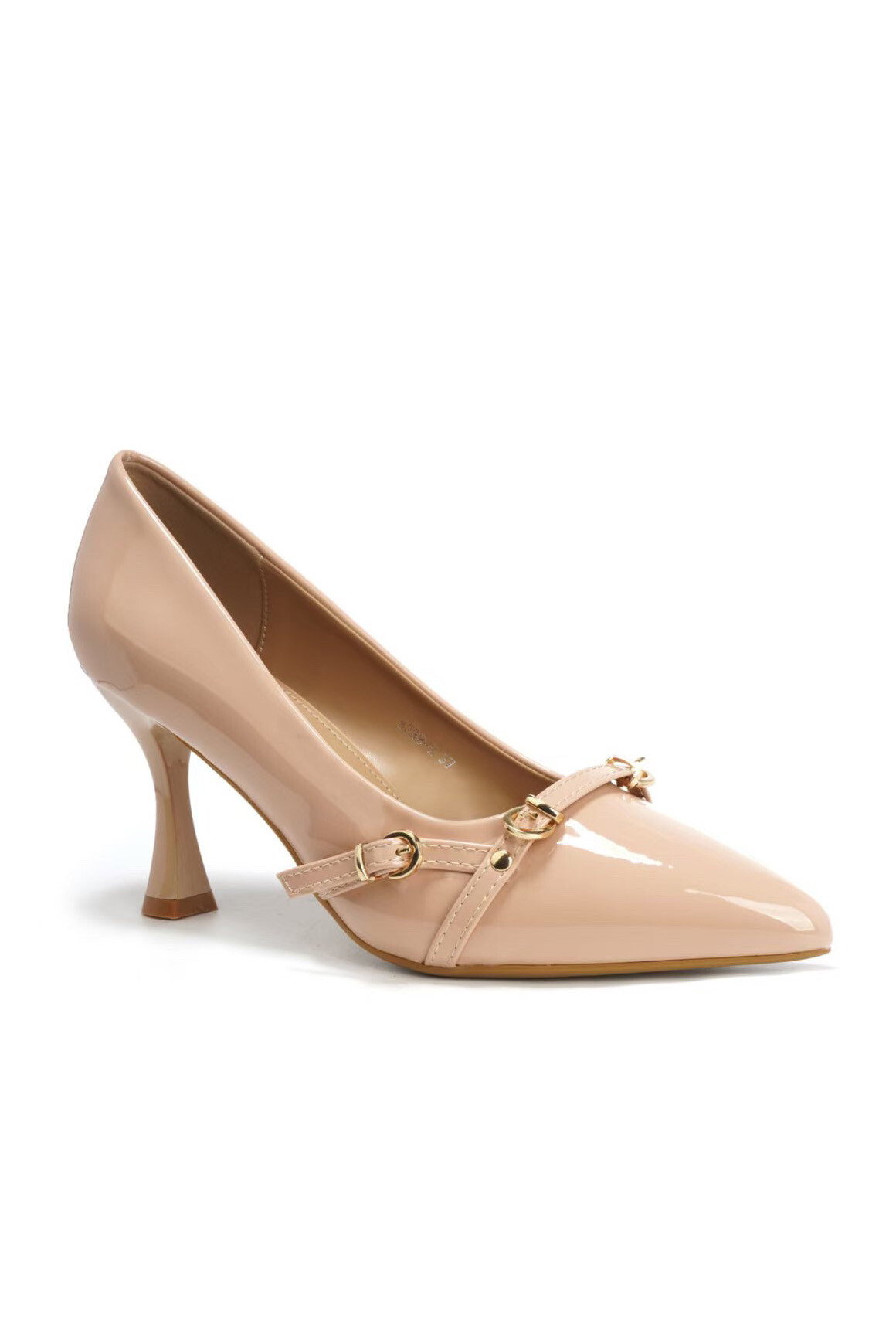Grossiste DAY-VINE - Escarpins Femme Vernis – Détails Boucles Métal Doré