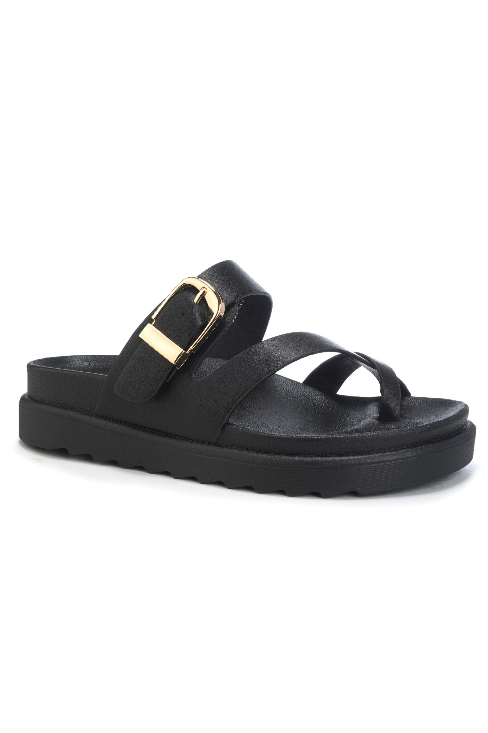 Mayorista DAY-VINE - Sandalias de plataforma para mujer – Sandalias planas cómodas con correa de hebilla, estilo veraniego casual